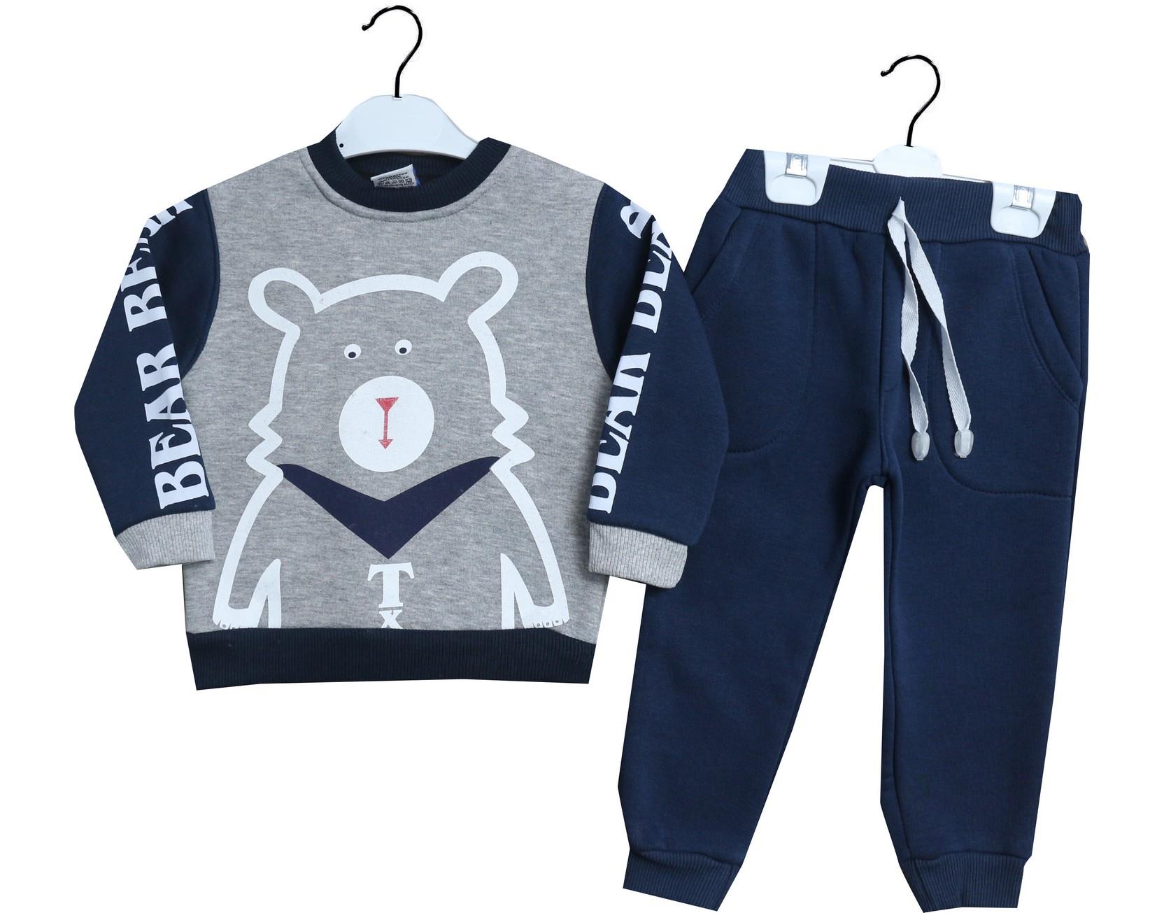 2350 بدلة صبي مزدوج 3 حبال بالجملة 2-3-4-5 سنوات