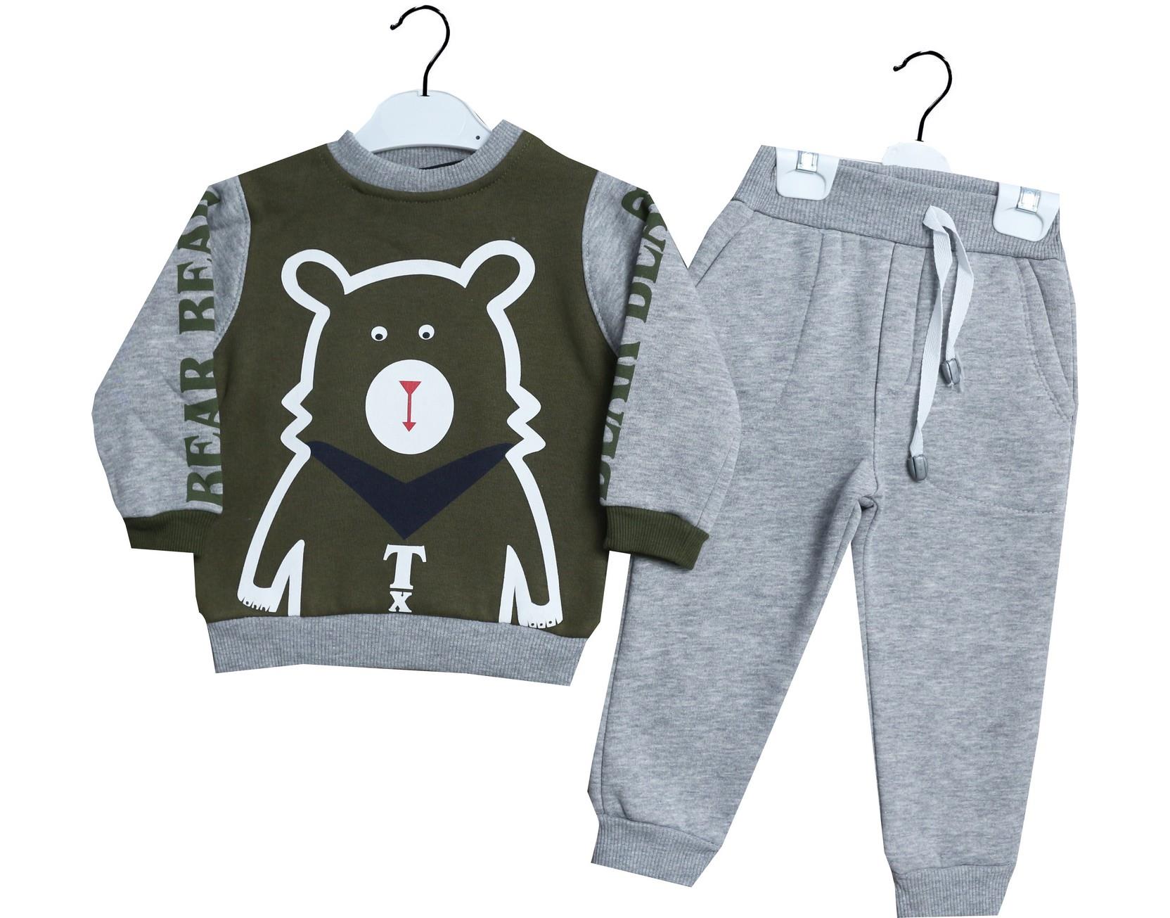 2350 بدلة صبي مزدوج 3 حبال بالجملة 2-3-4-5 سنوات