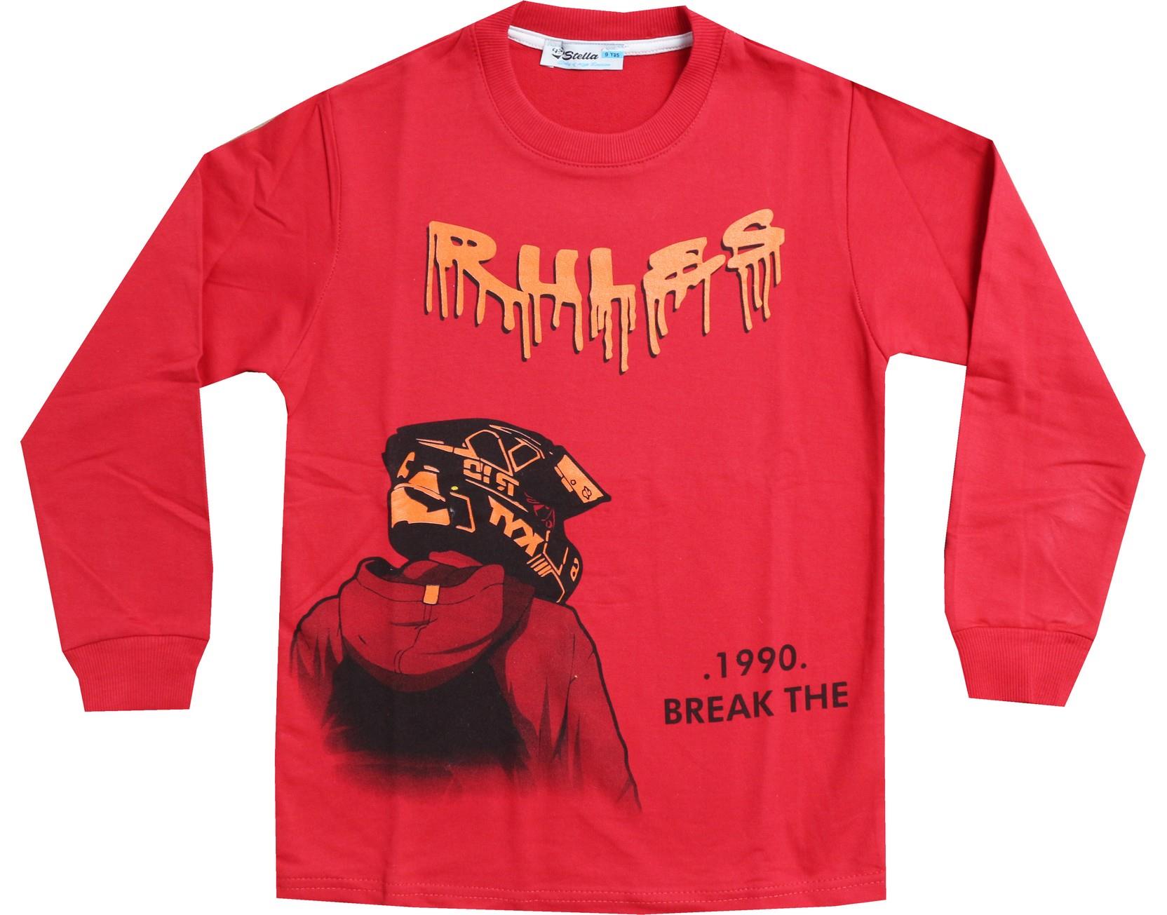 288 قواعد الجملة طباعة قميص من النوع الثقيل للأولاد 9-10-11-12 سنة