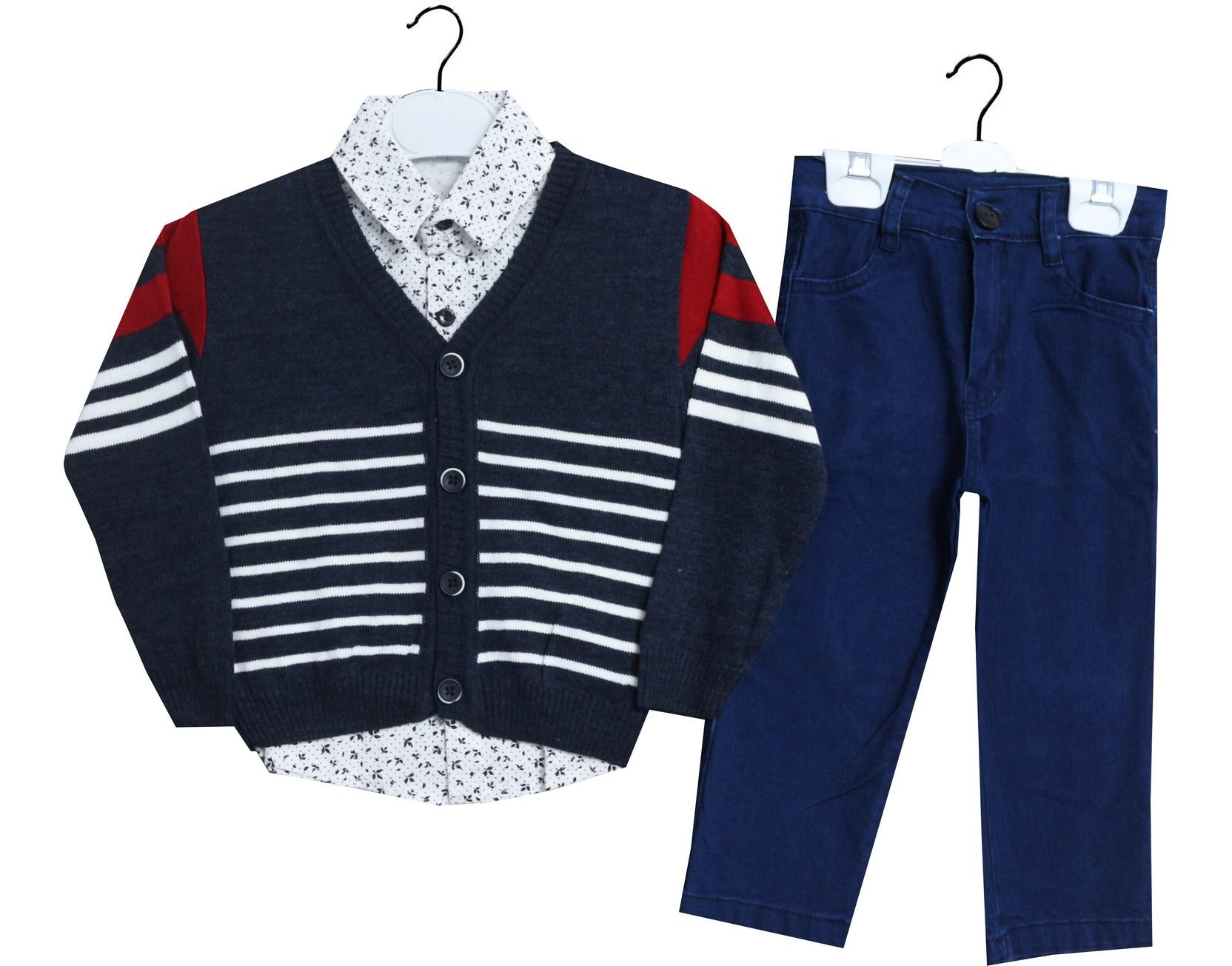8823 wholesale triple kids suit 2-3-4-5 years