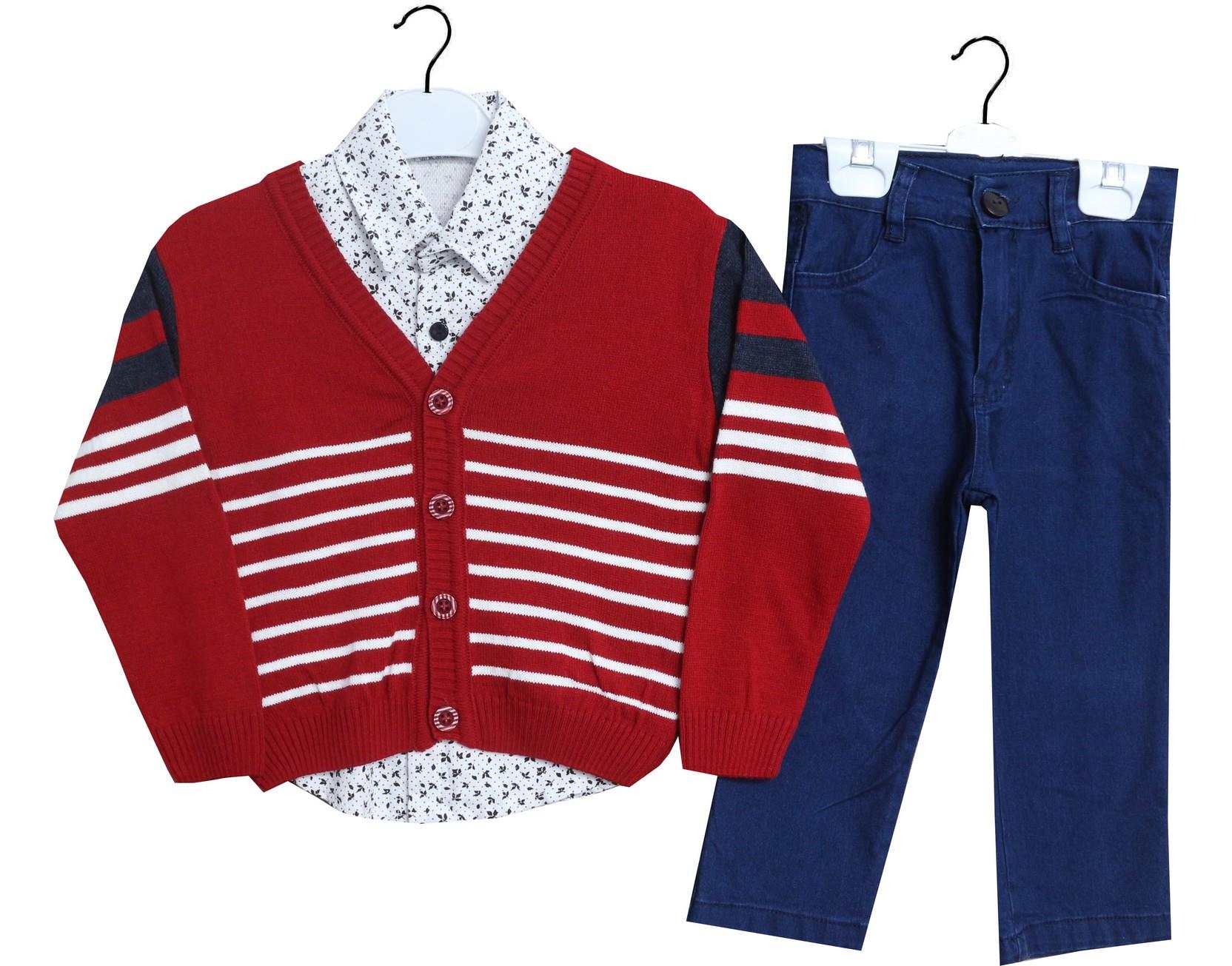 8823 wholesale triple kids suit 2-3-4-5 years