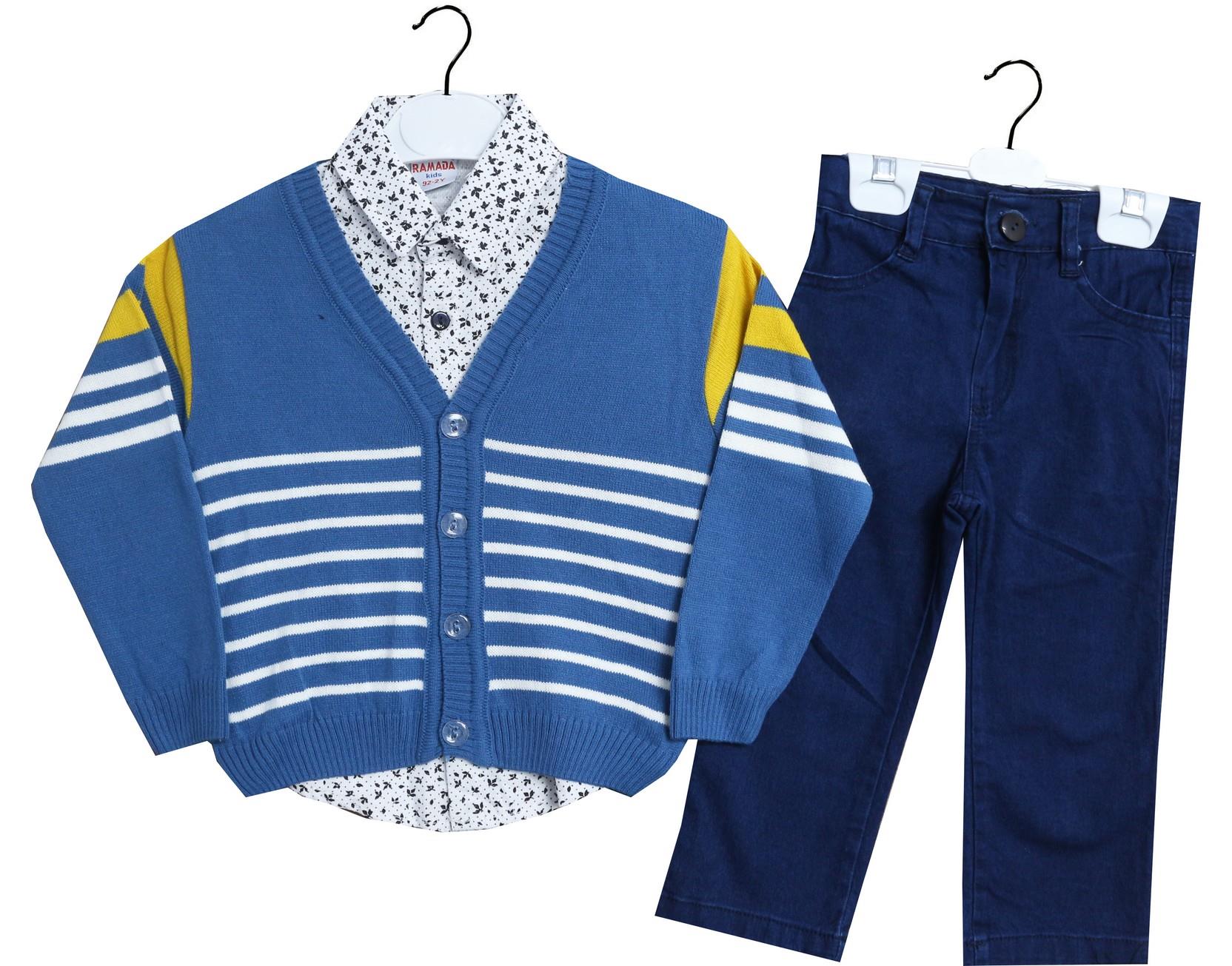 8823 wholesale triple kids suit 2-3-4-5 years