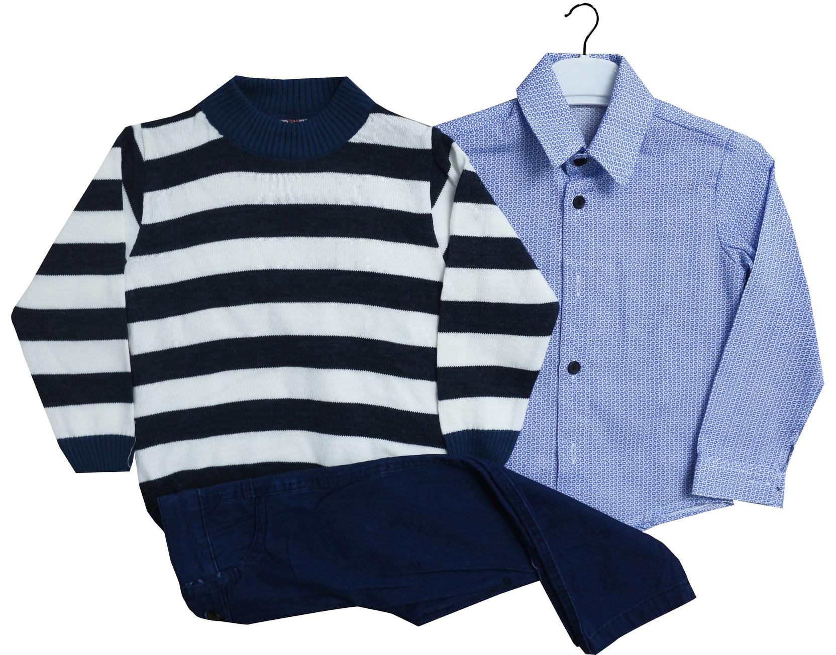 8879 wholesale triple kids suit 2-3-4-5 years