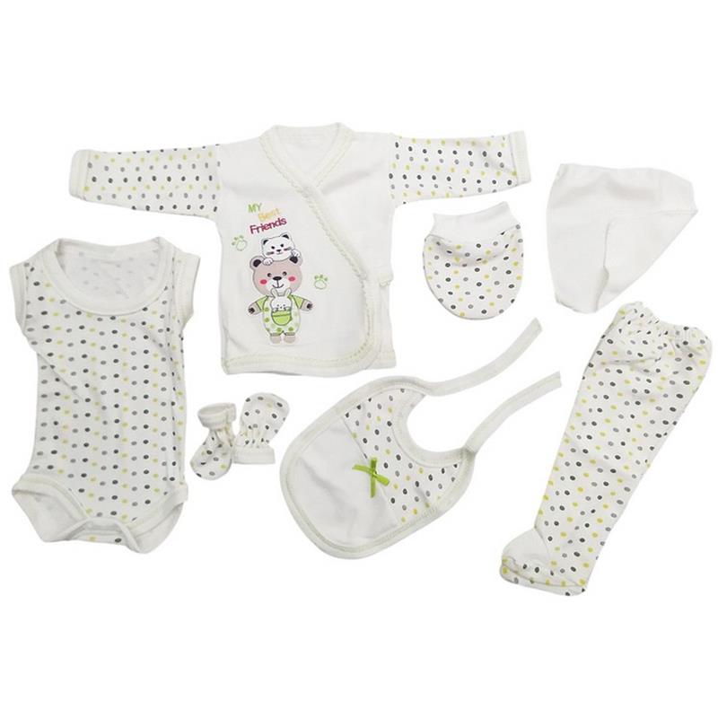 307 toptan bebekler için 7 parçalı hastahane çıkışı bebek kutulu setleri