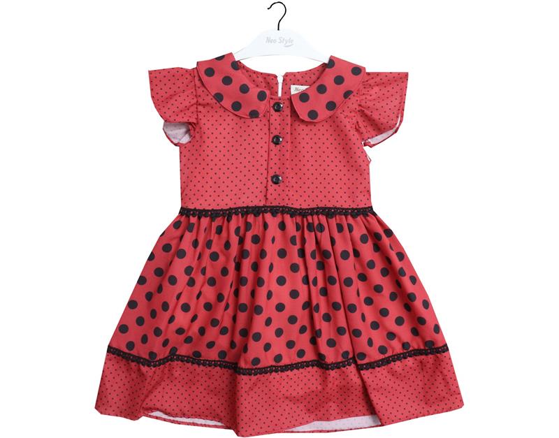 3117 toptan kız çocuk elbise 2-3-4-5 yaş