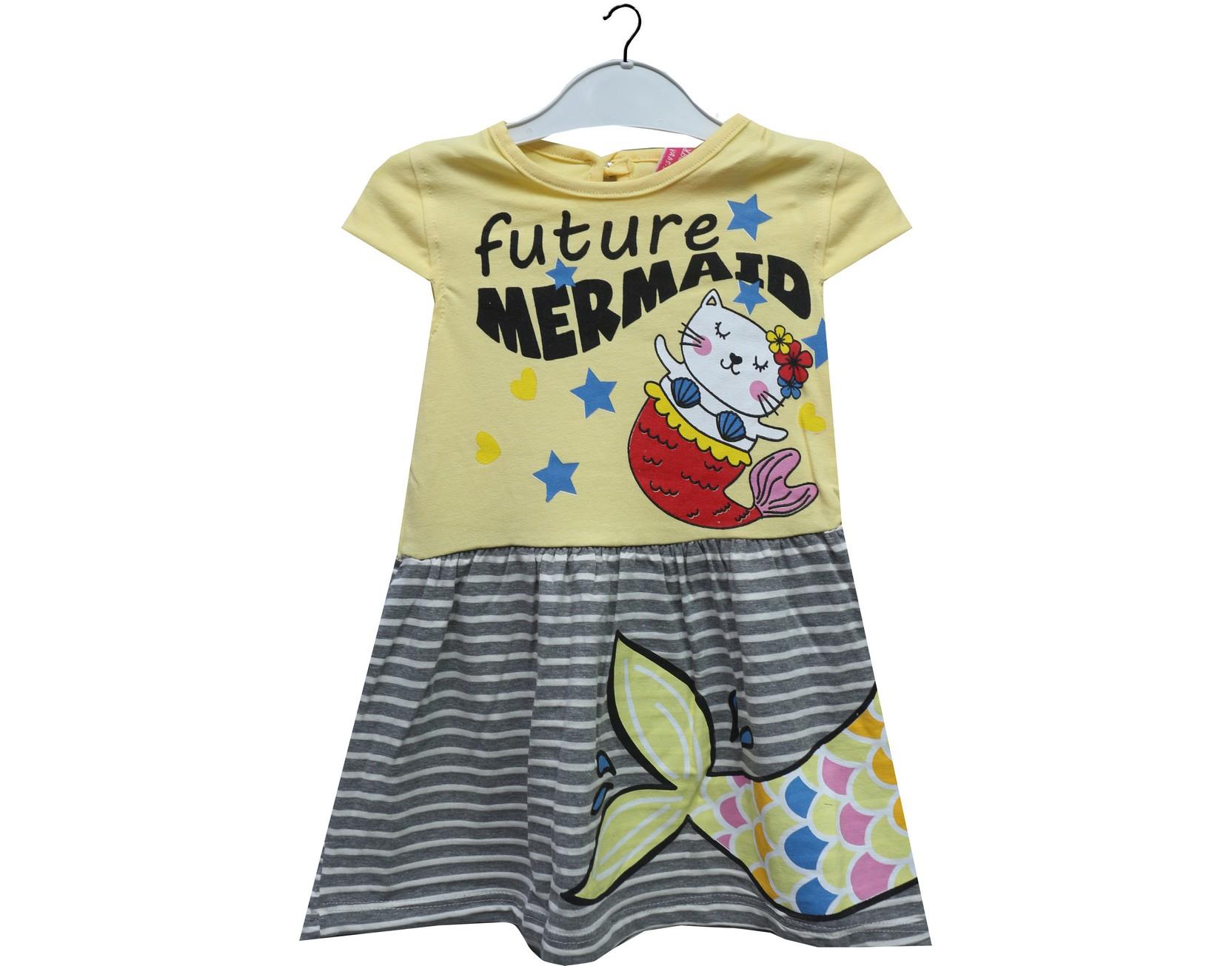 6043 toptan kız elbise 9-12-18 ay