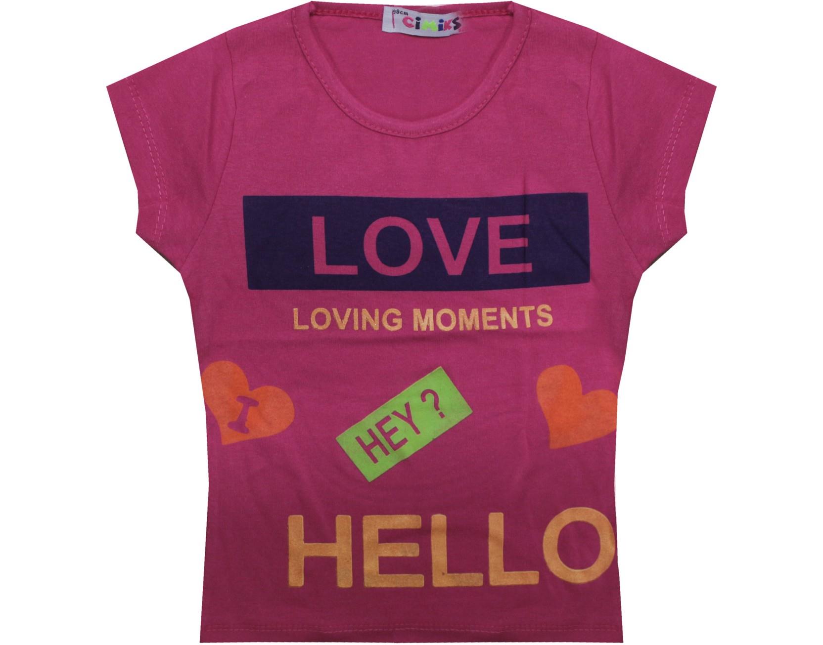 1015 оптом детские летние футболки для девочек на 3-4-5-6-7 лет