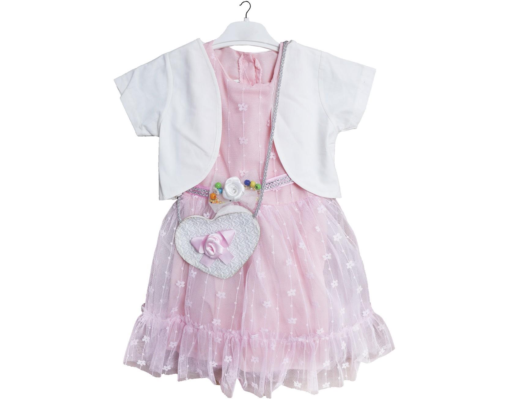 5039 فستان بنات بالجملة 6-7-8-9 سنوات