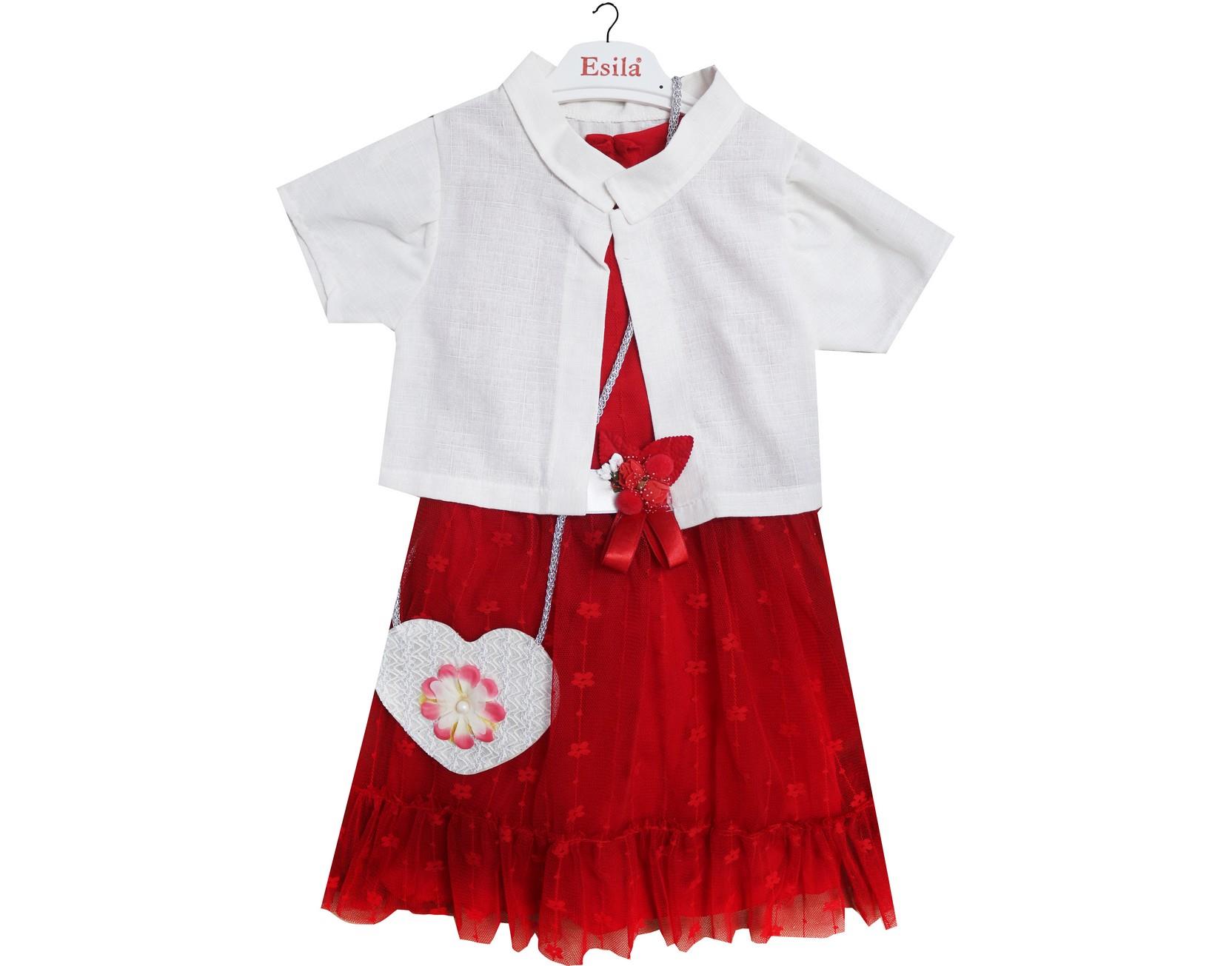 5039 فستان بنات بالجملة 6-7-8-9 سنوات