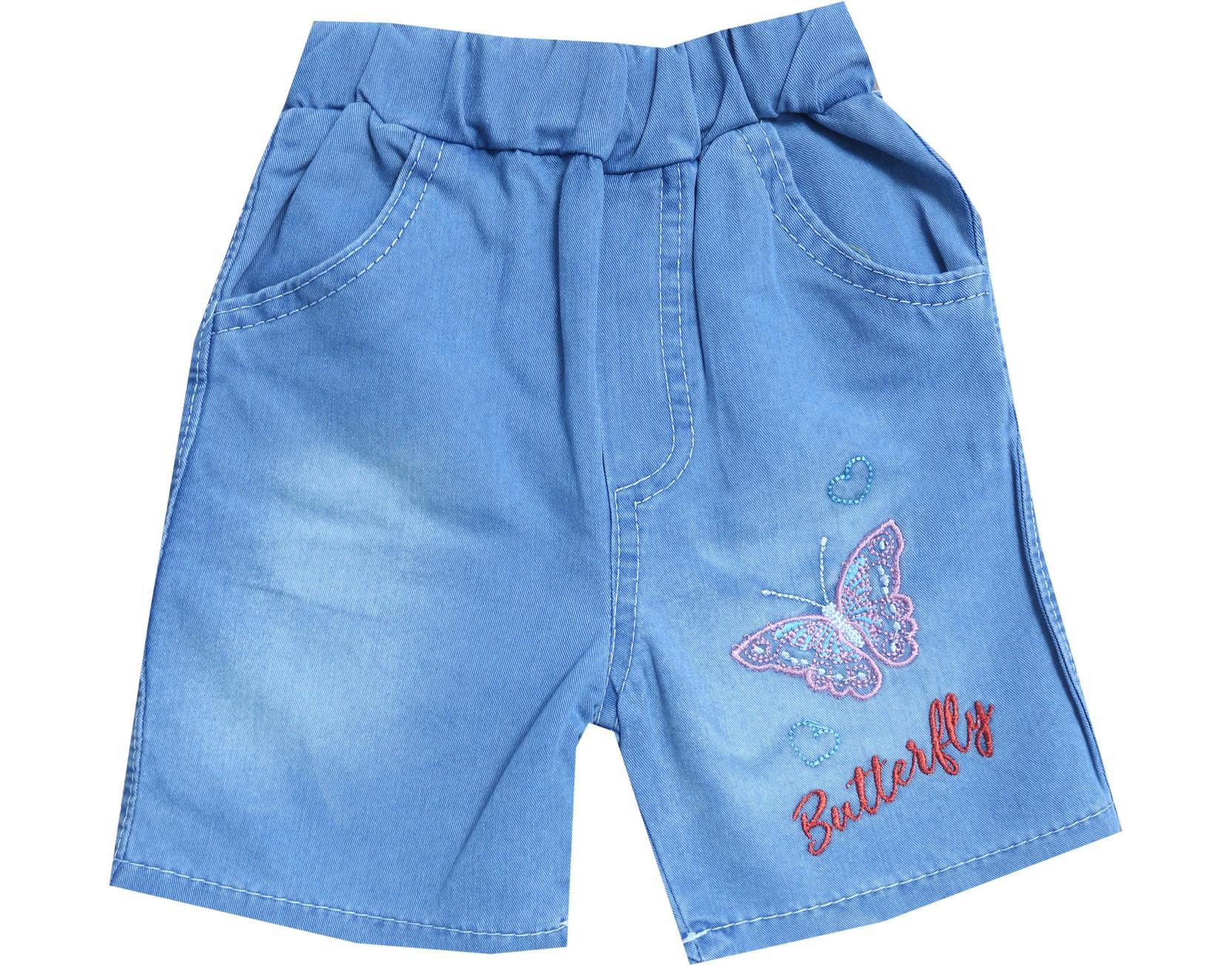 оптом детские летние джинсовые капри, шорты для мальчиков на 1-2-3-4 лет  