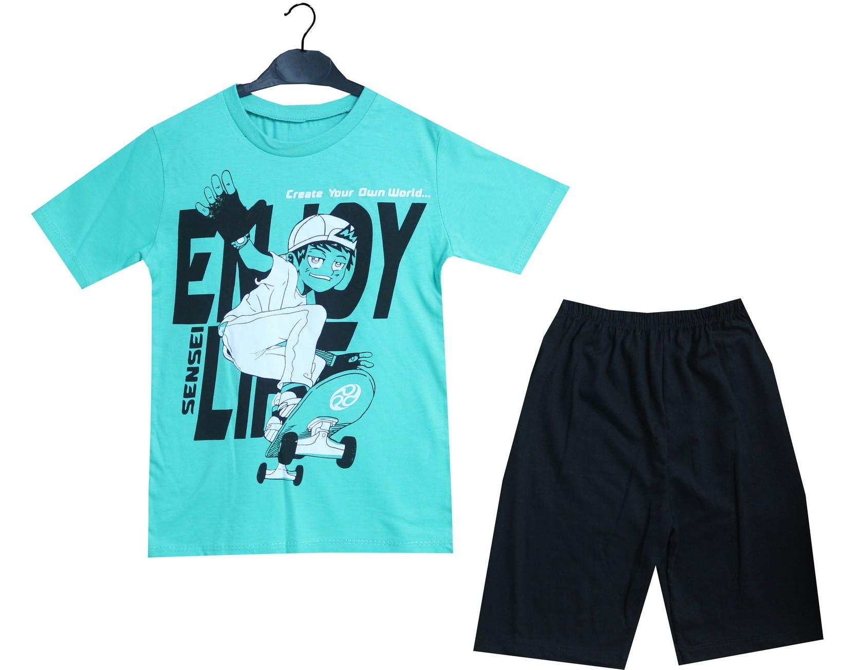 3307 toptan ikili erkek çocuk takım 9-10-11-12 yaş