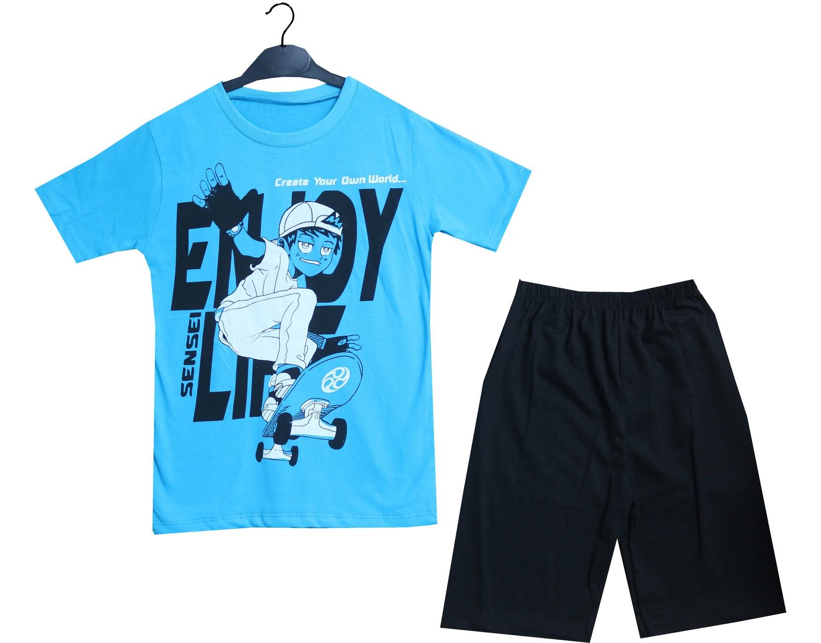 3307 toptan ikili erkek çocuk takım 9-10-11-12 yaş