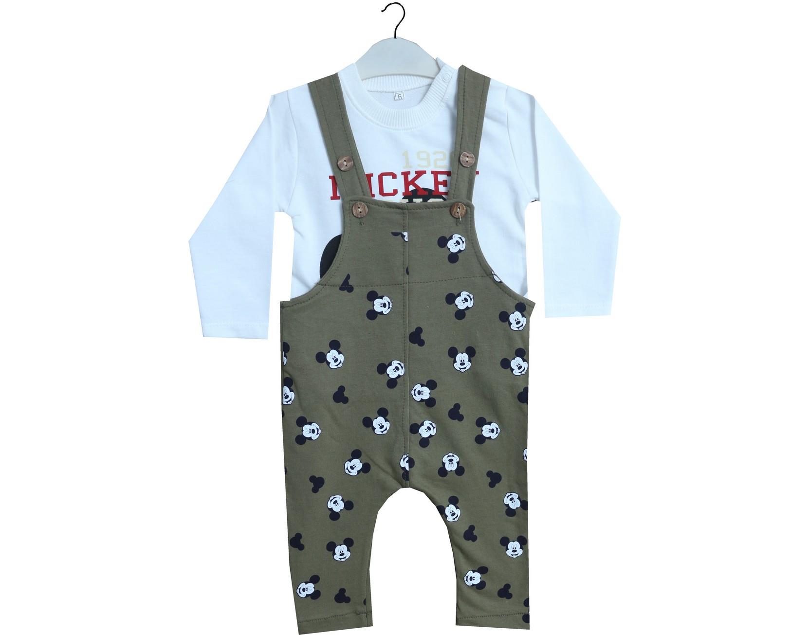 507 оптом детские трикотажные комбинезоны с кофточкой для младенцев на 6-12-18-24 месяцев