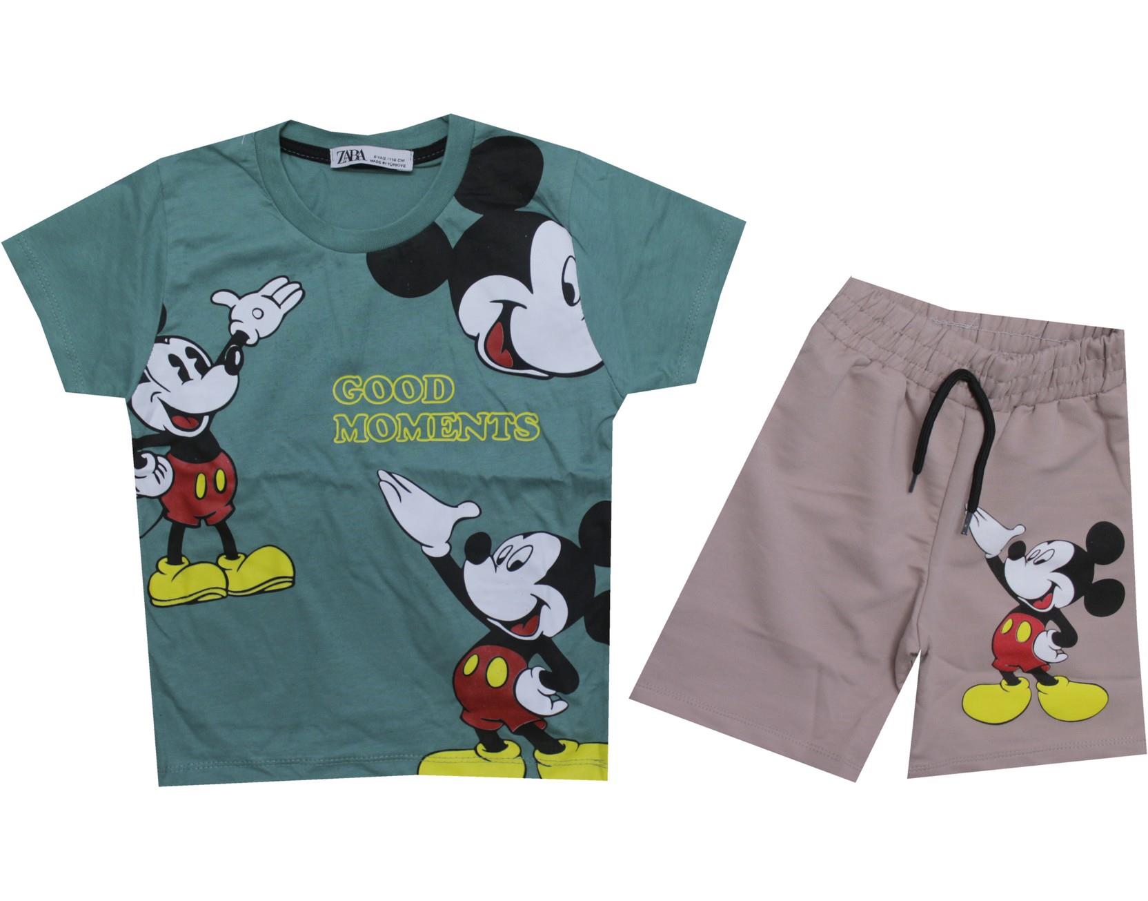 110810 оптом детские летние костюмы-двойки,футболки с шортами для мальчиков на 3-4-5-6 лет  