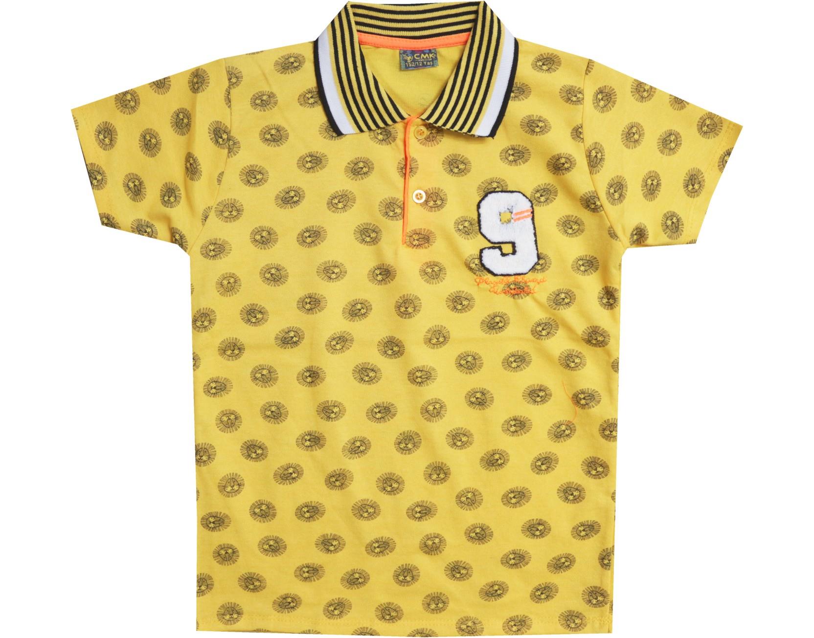 100605 оптом детские летние футболки с поло воротником для мальчиков на 8-9-10-11-12 лет