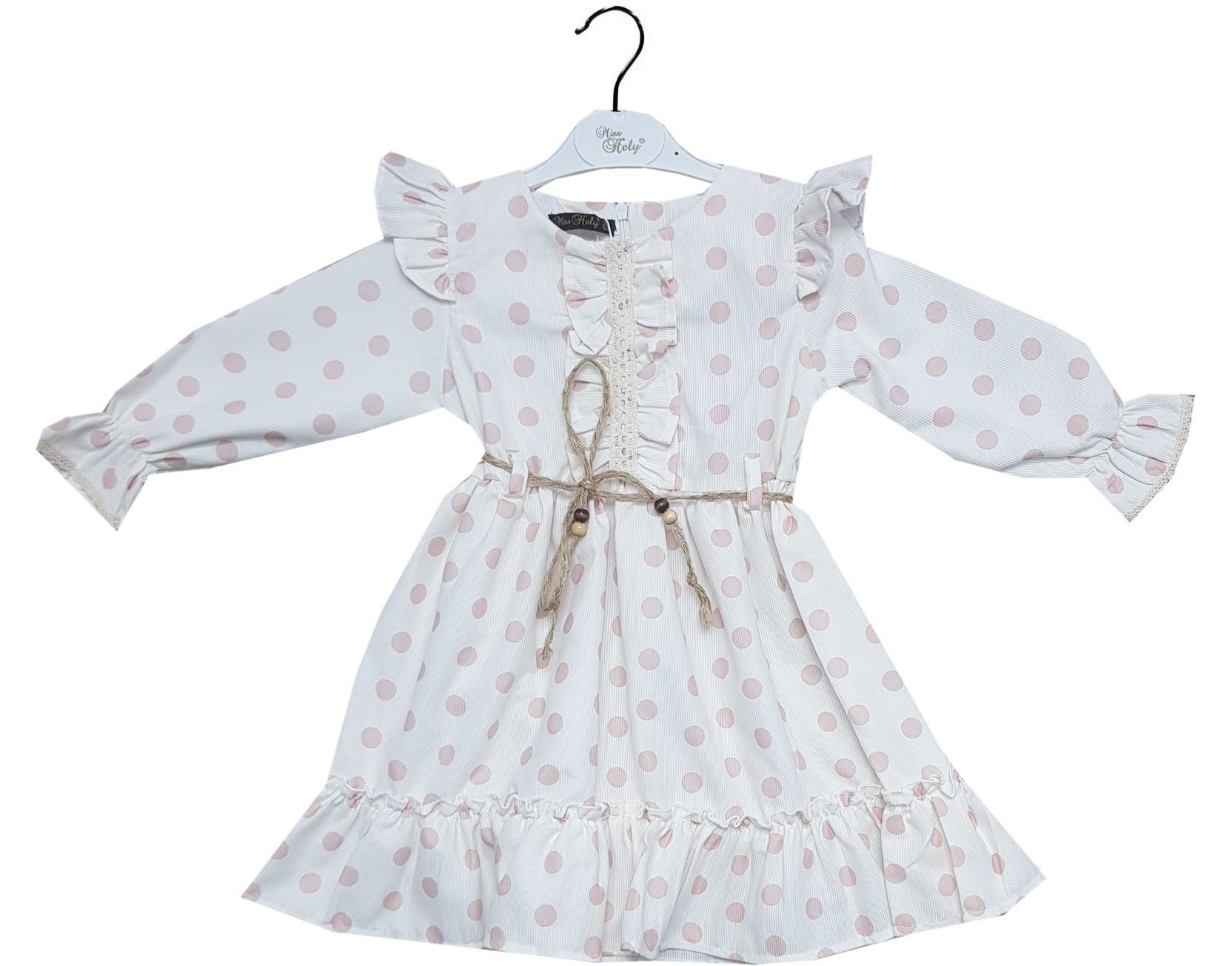 4083 оптом детские демисезонные платья для девочек на 3-4-5-6 лет