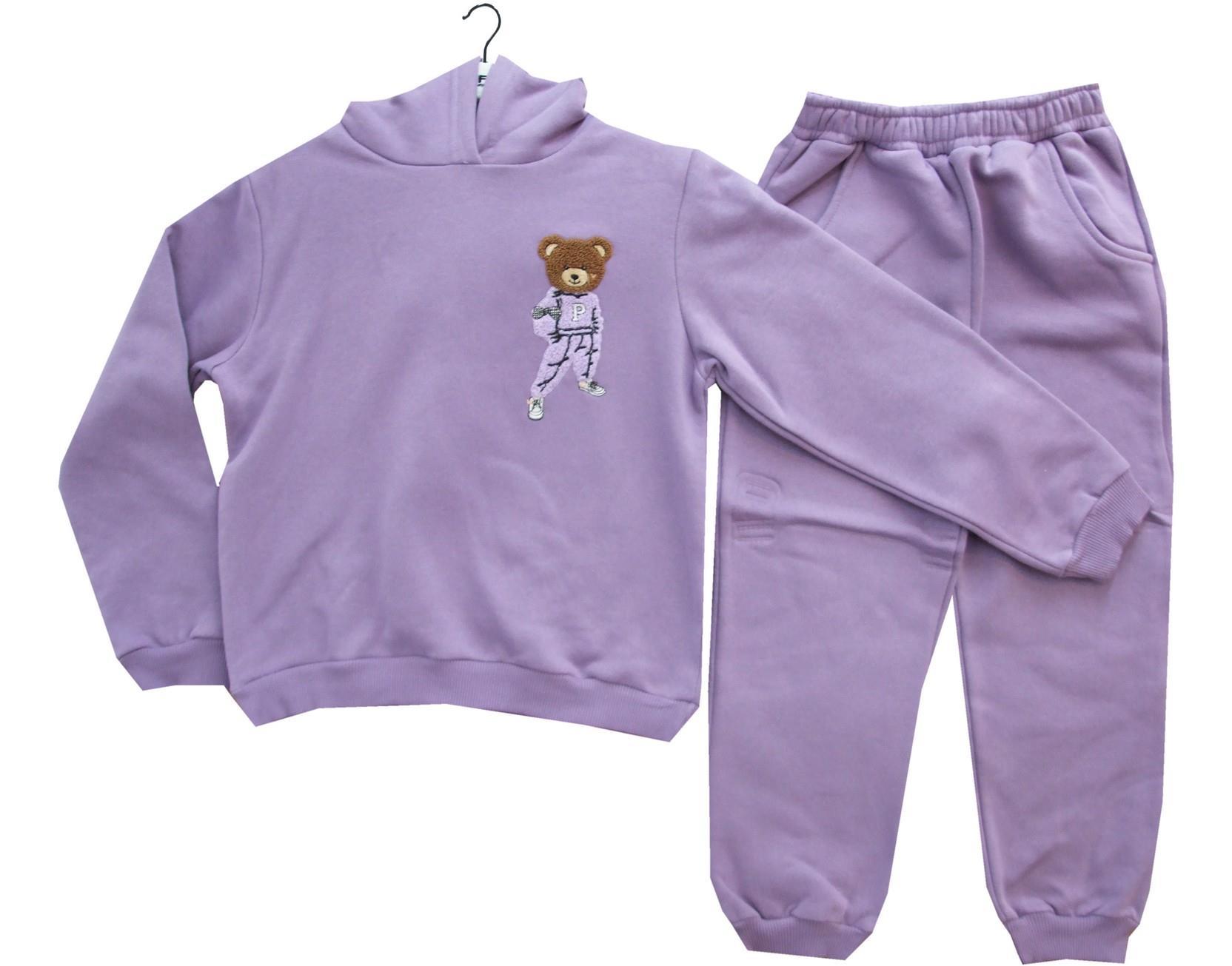 TFA23-612 оптом детские демисезонные костюмы-двойки для девочек на 6-9 лет