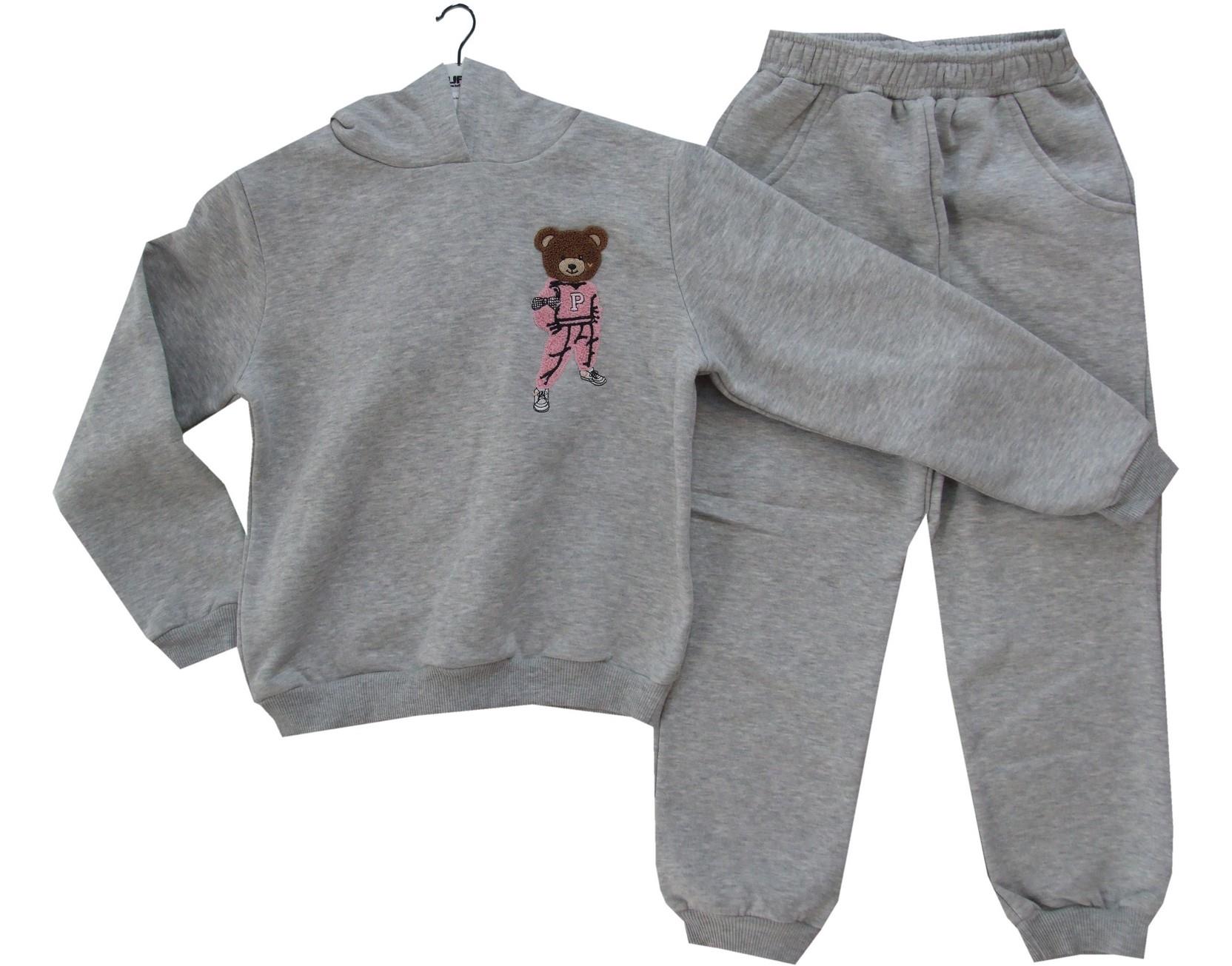 TFA23-612 оптом детские демисезонные костюмы-двойки для девочек на 6-9 лет