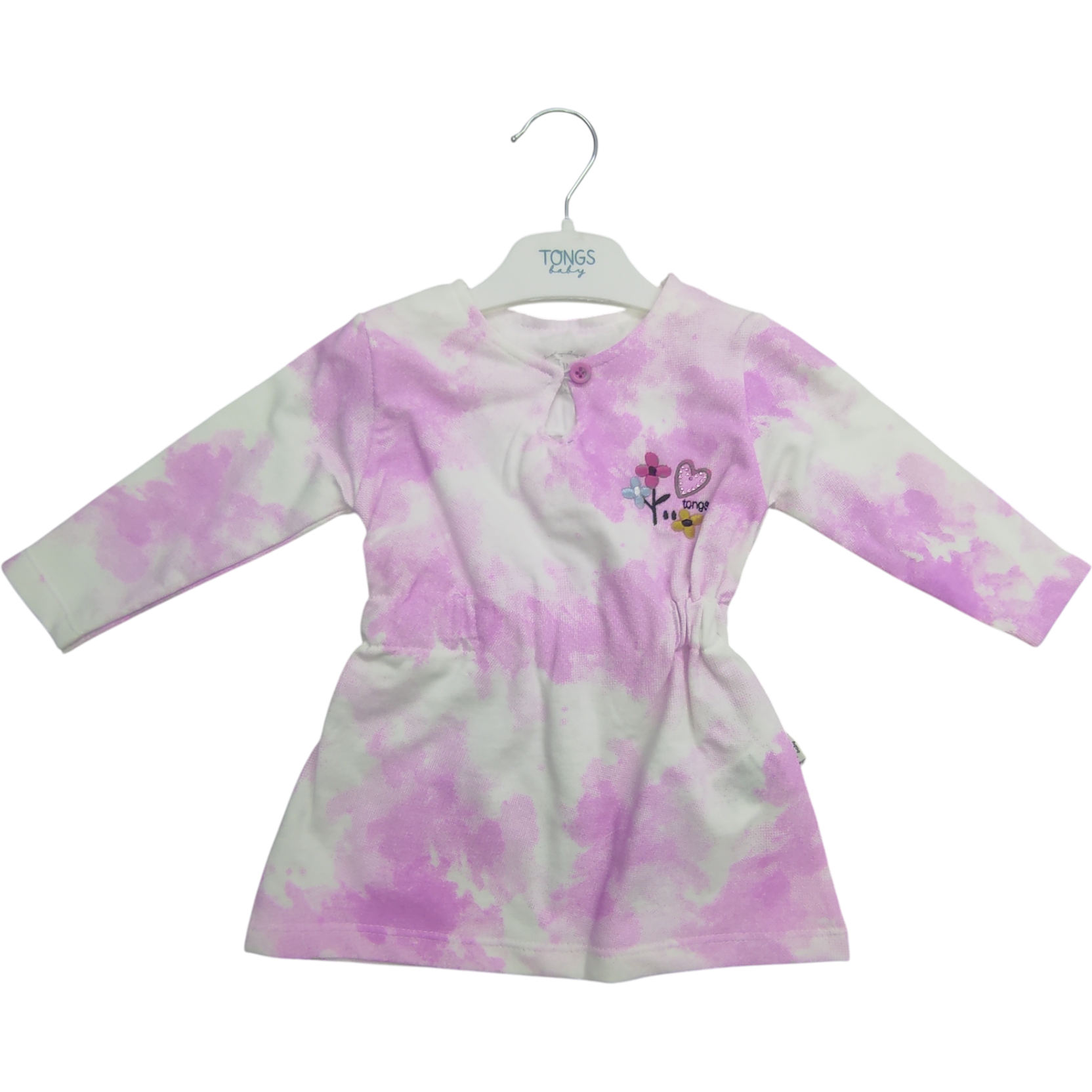 4650 toptan 6-9-12-18-24 aylık bebekler için ilkbahar ve sonbahar elbiseleri