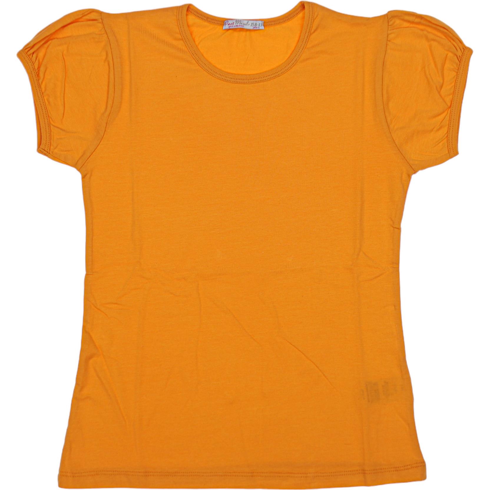 10862 wholesale children's summer plain T-shirts for girls for 13-14-15-16 years