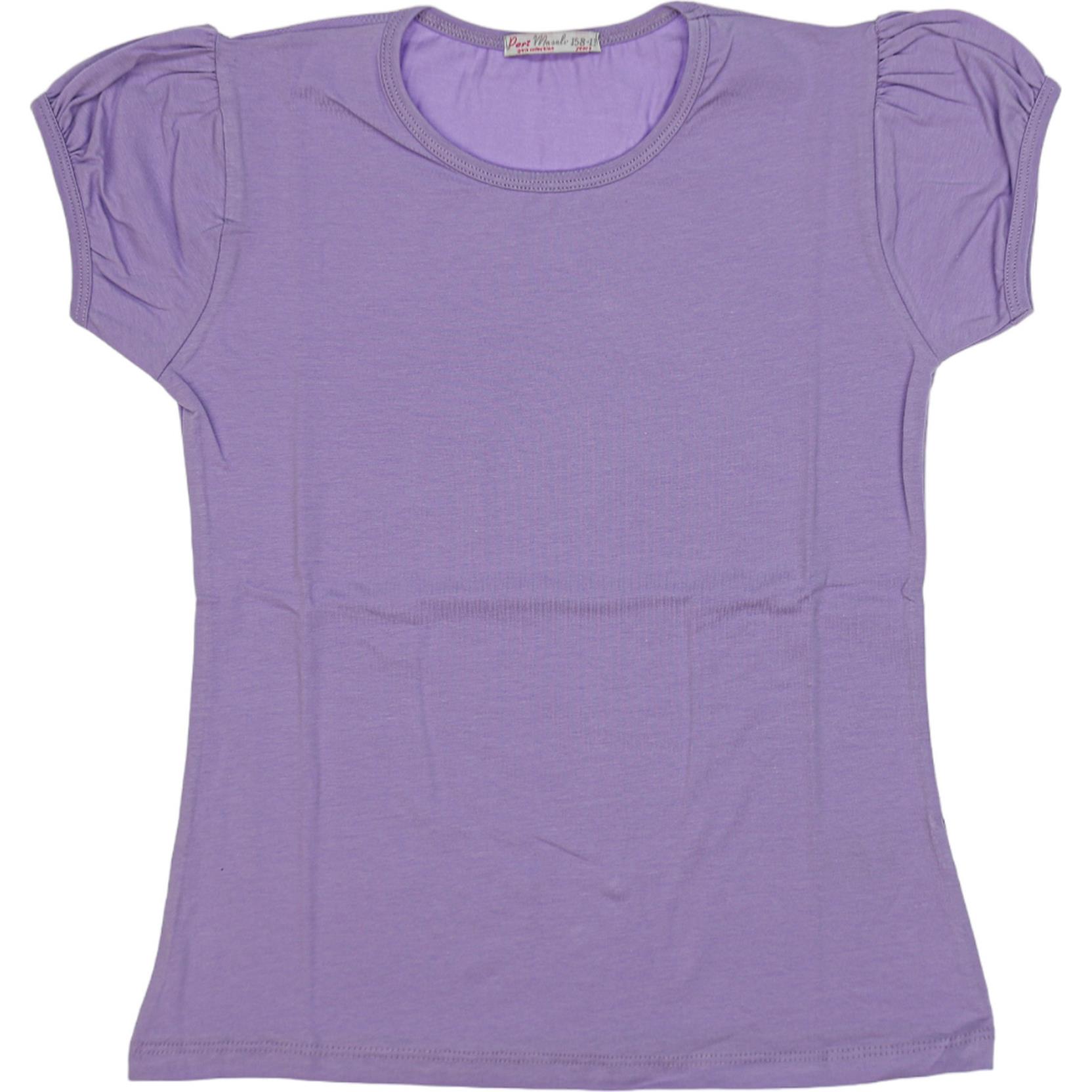 10862 wholesale children's summer plain T-shirts for girls for 13-14-15-16 years
