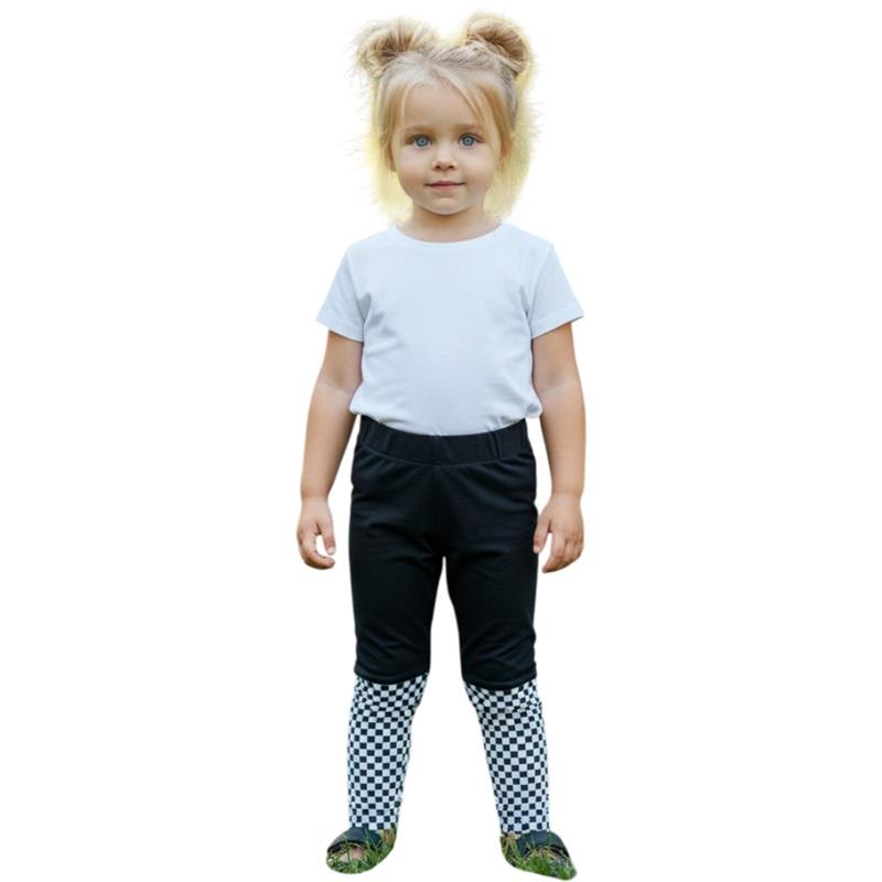 80332 toptan 5/8 yaş arası kız çocukları için çocuk taytlar