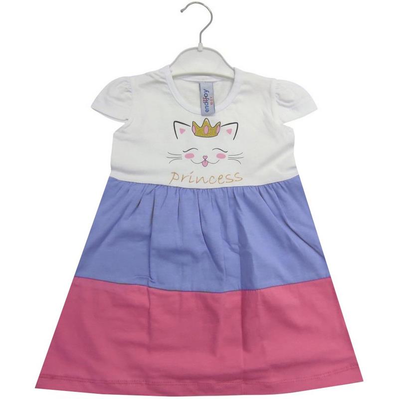 2761 toptan 2-3-4-5 yaş arası kız çocuklar için yazlık günlük elbiseler