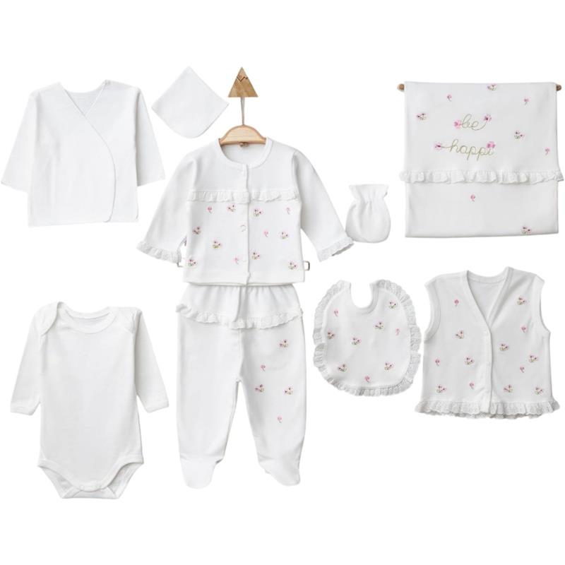 6633 toptan bebekler için 10 parçalı hastahane çıkışı bebek kutulu setleri