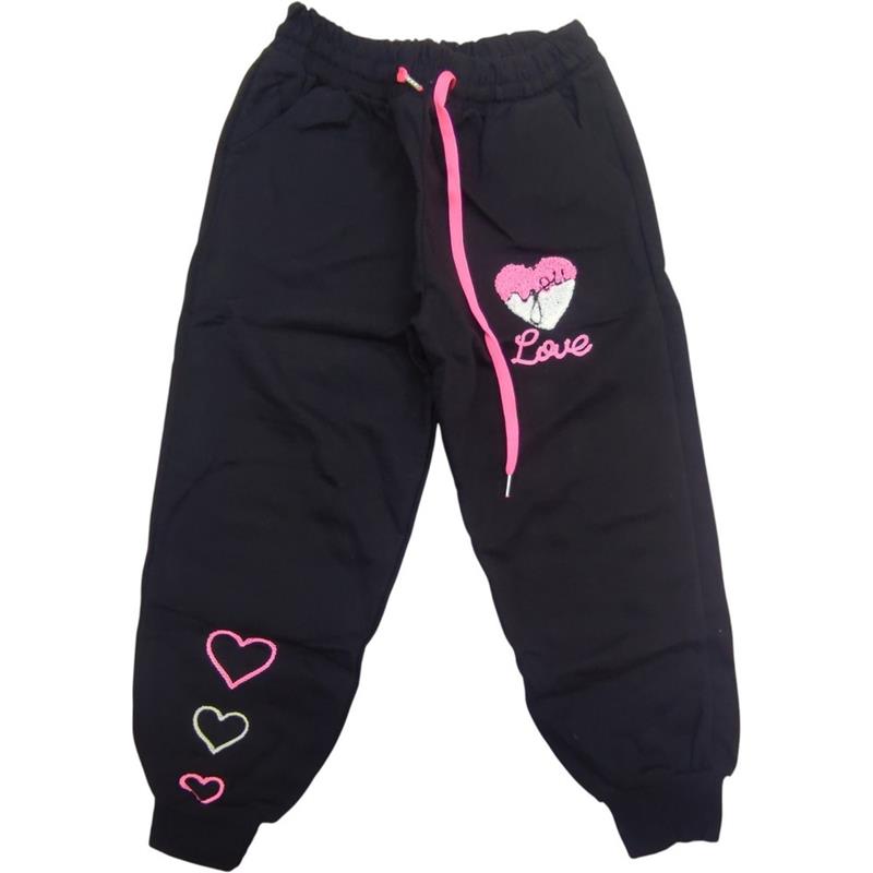 7001 toptan 9-10-11-12 yaş arası kızlar için çocuk spor pantolonları, tek alt