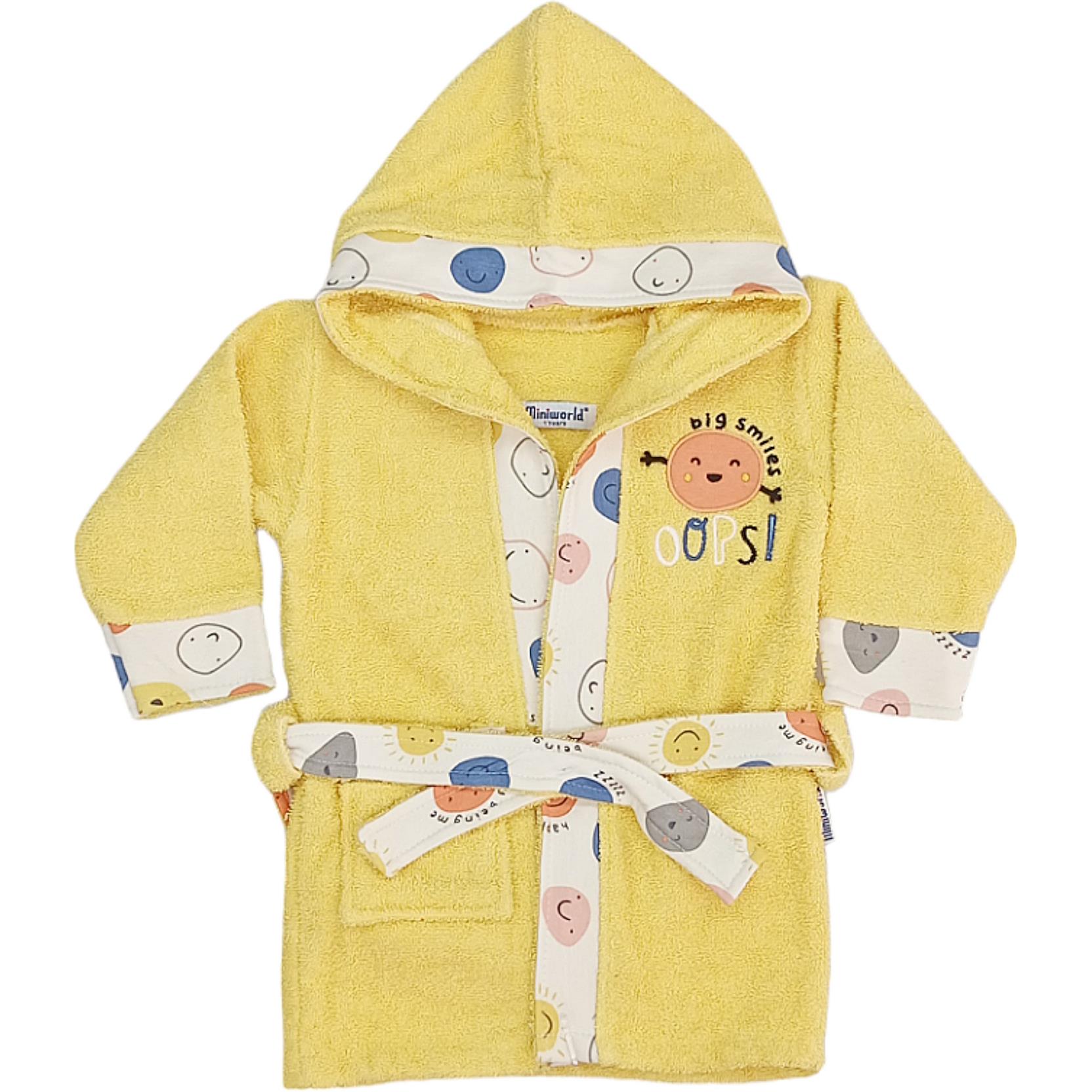 18114 erkek çocuk bornoz 1-2-3-4 yaş