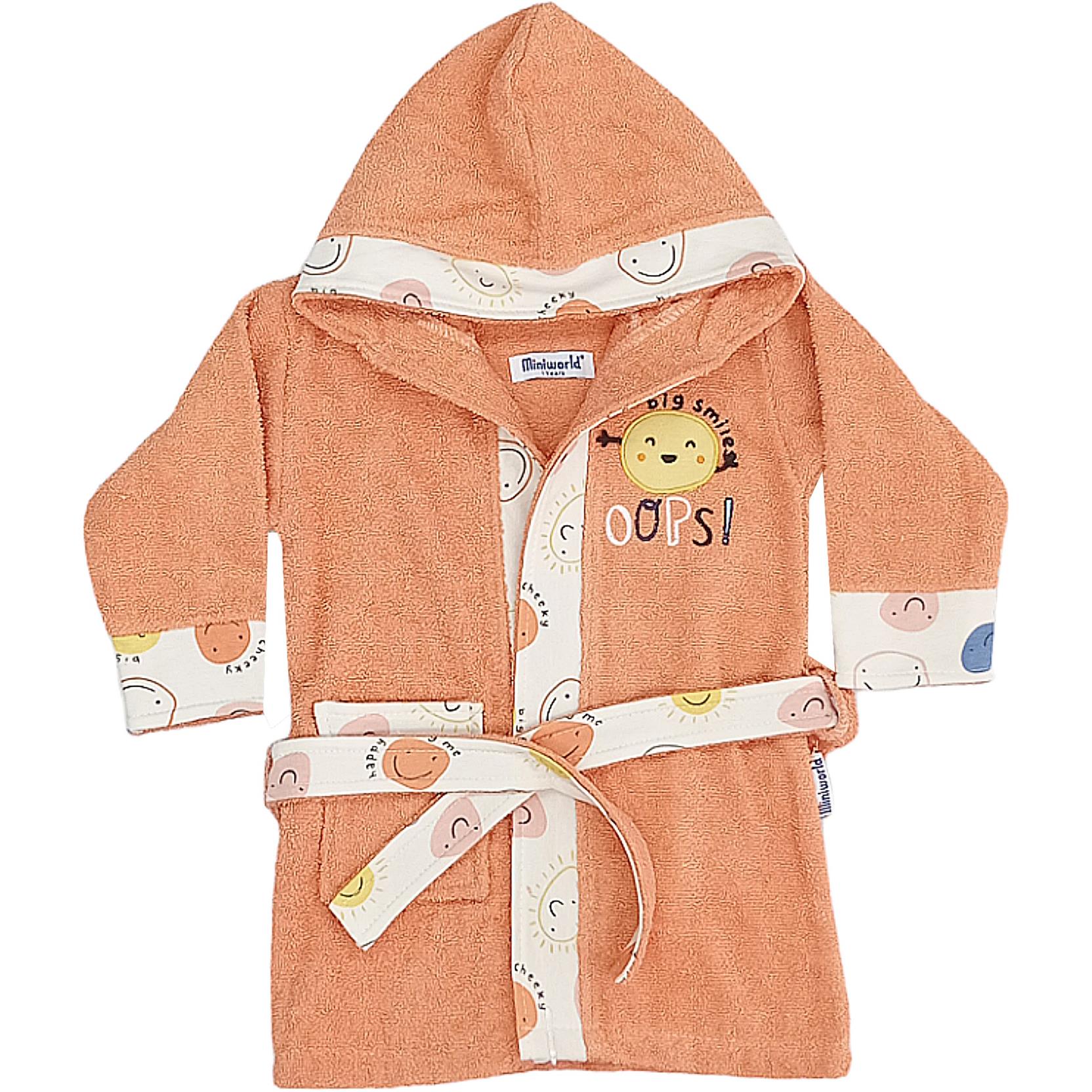 18114 erkek çocuk bornoz 1-2-3-4 yaş