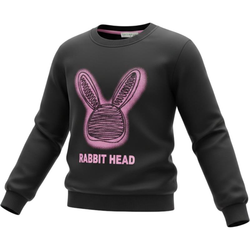 BTS0014 SWEAT 1-2-3-4 YAŞ RABBİT HEAD BASKI