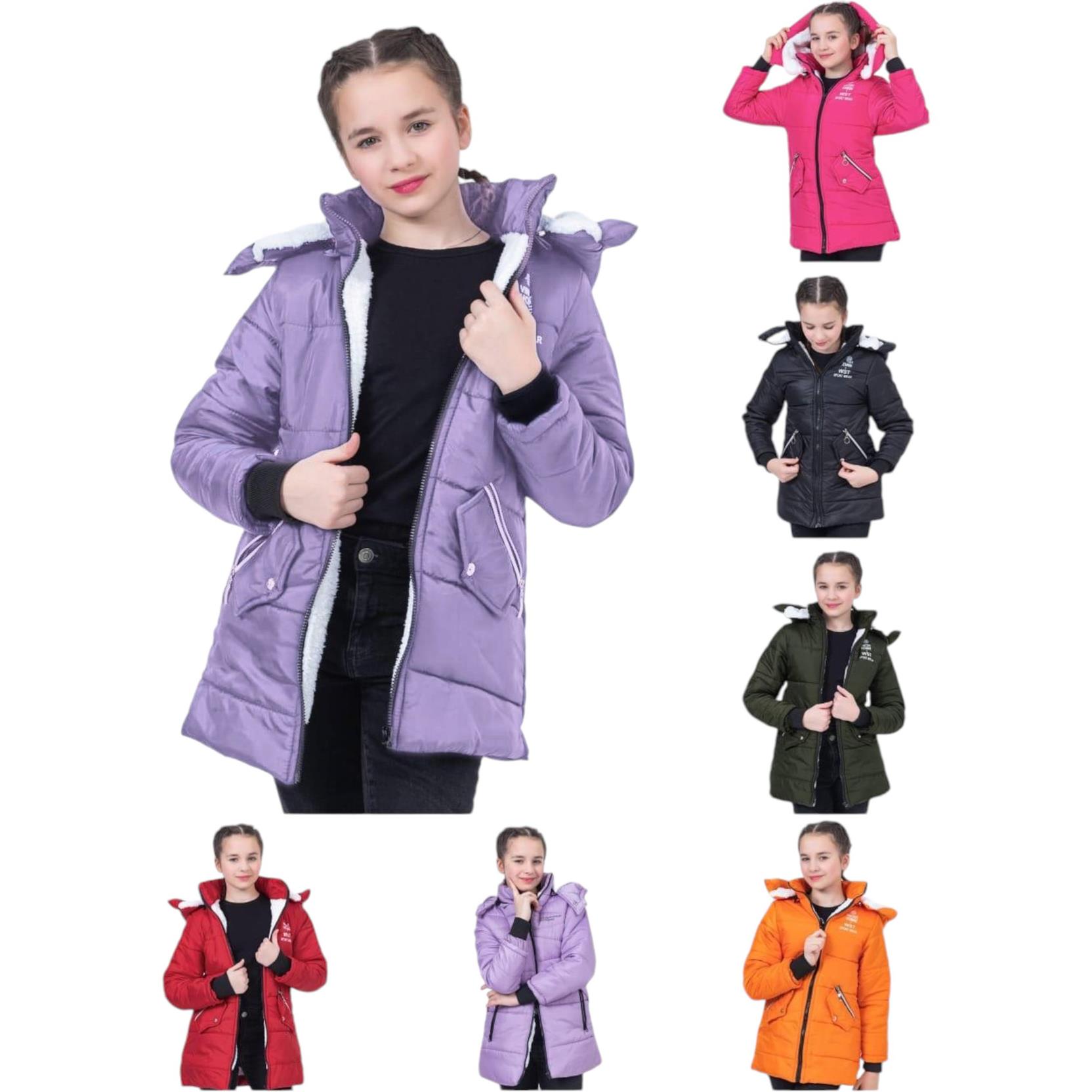 203 luxury girls coat wholesale manufacturers 13/16 age