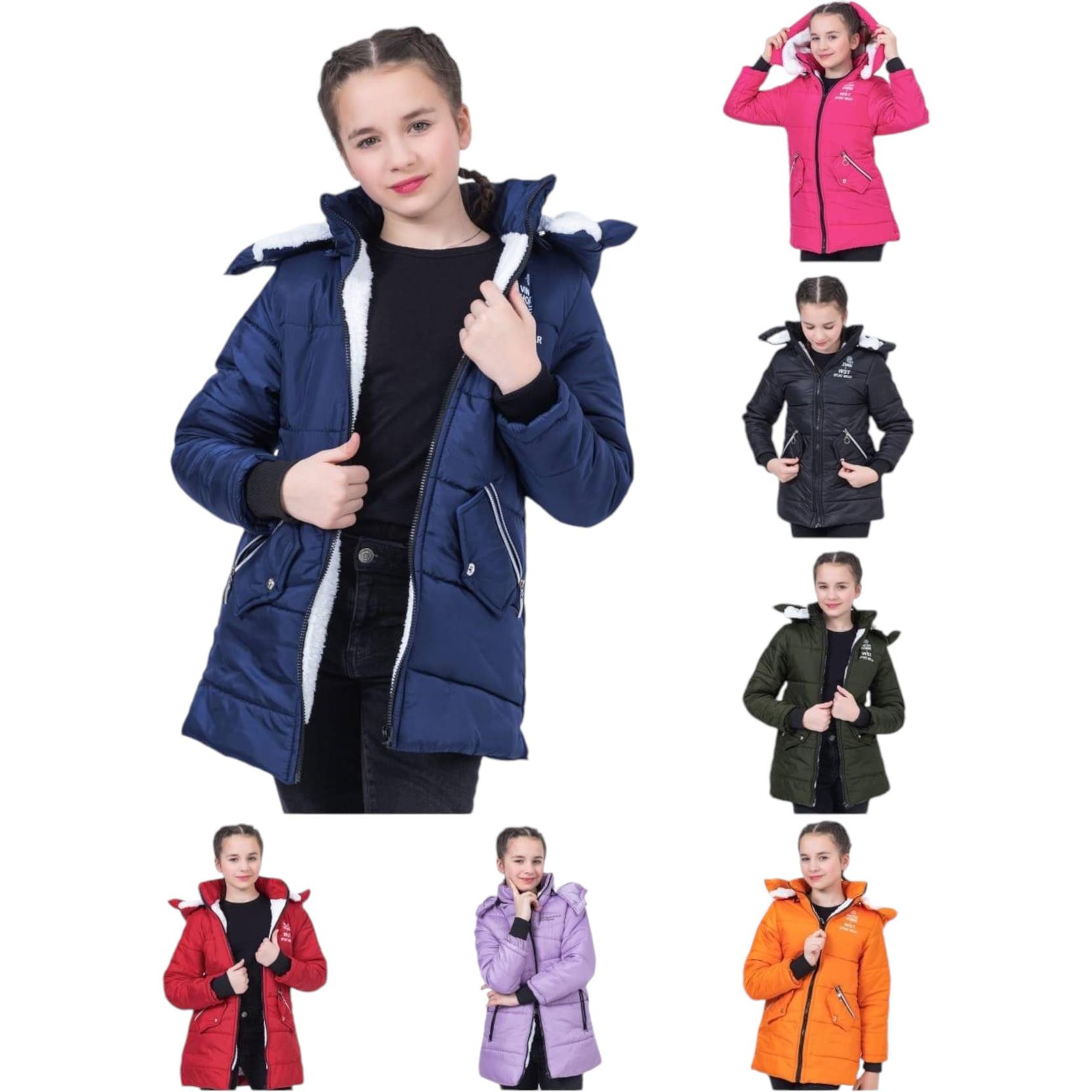 203 luxury girls coat wholesale manufacturers 13/16 age