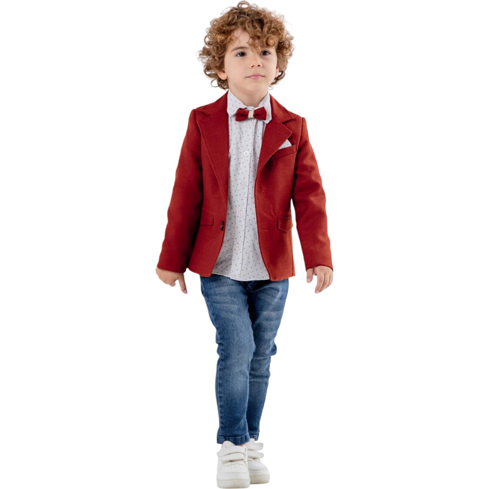 2079 çılgın karizmatik erkek çocuk giyim toptan 2/5 yaş