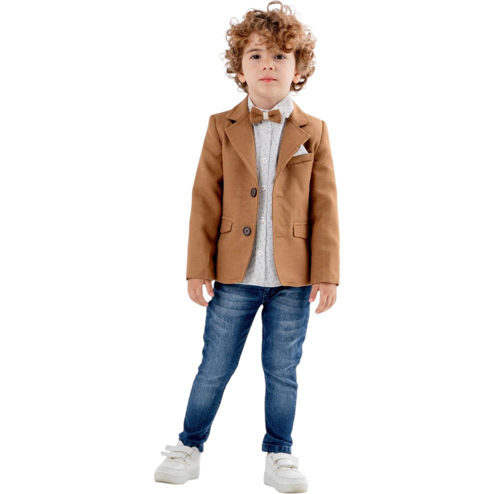 2079 çılgın karizmatik erkek çocuk giyim toptan 2/5 yaş