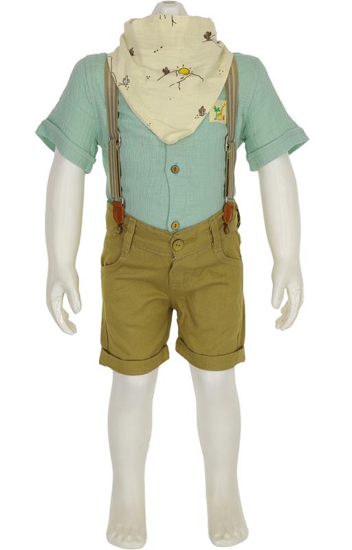 241160 yeni sezon yazlık erkek bebek giyim toptan 9/24 ay