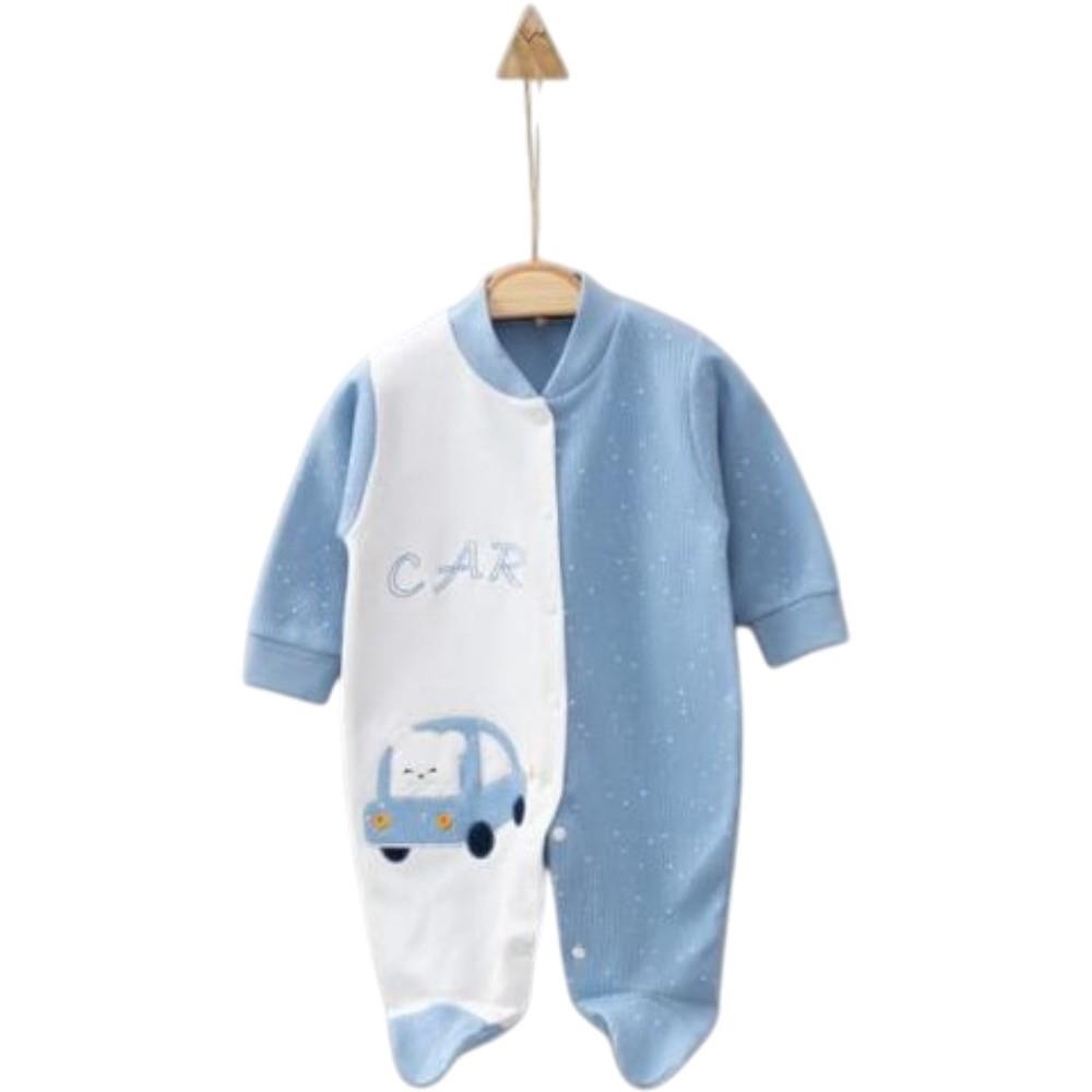 9166 wholesale children's demi-season overalls for infants 3-6 months