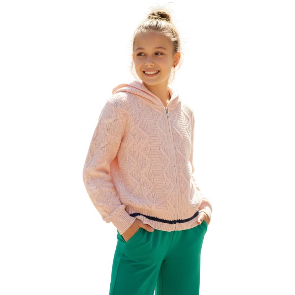 325 wholesale children's demi-season knitted sweatshirts with hoods for boys and girls aged 10/14 years