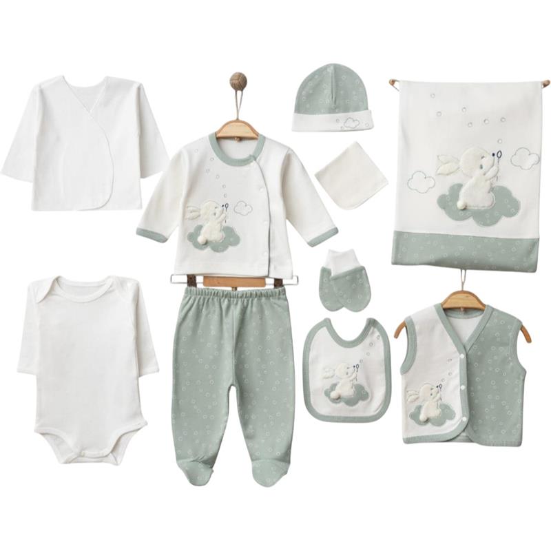 172 toptan bebekler için 10 parçalı hastahane çıkışı bebek kutulu setleri