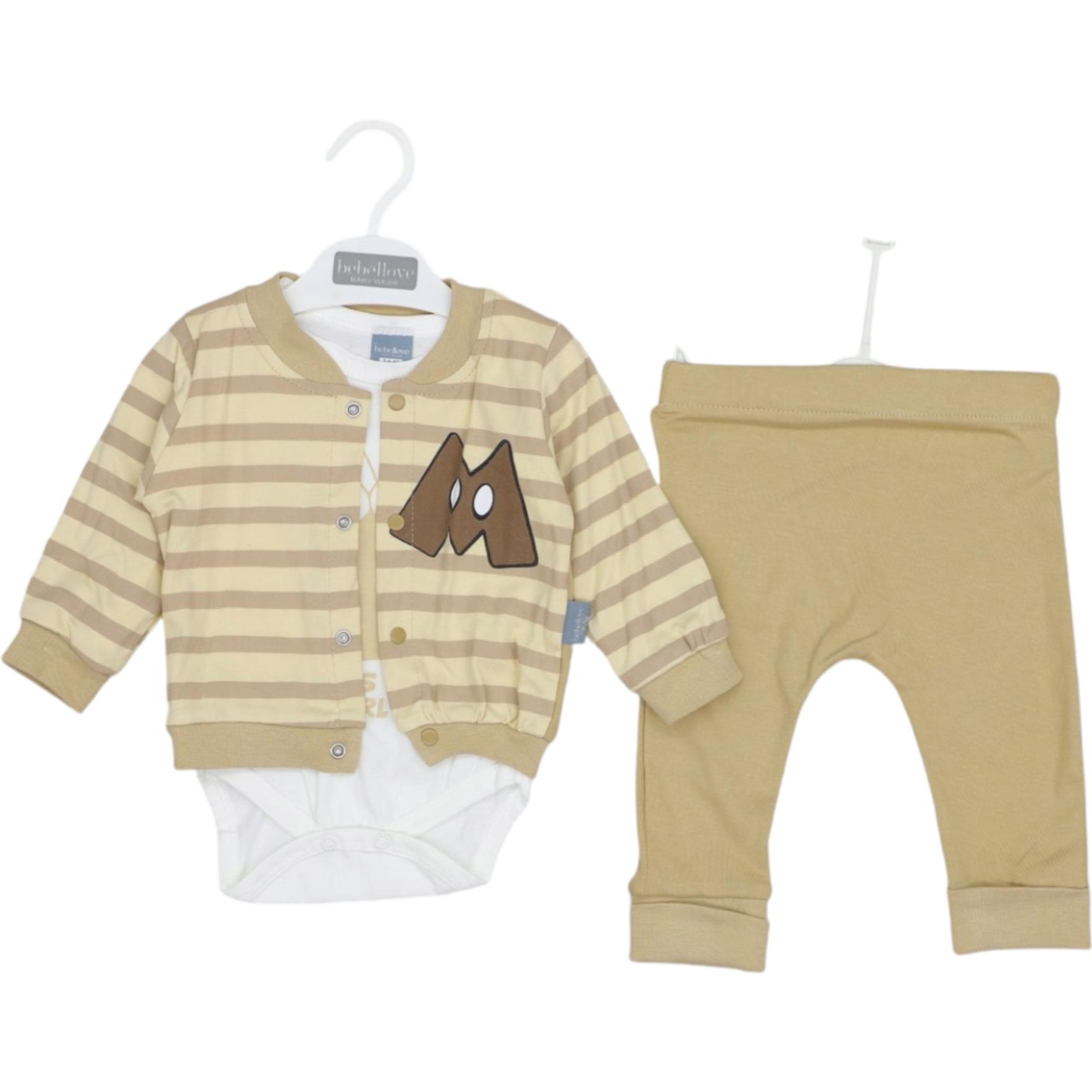 14034 en kaliteli bebek giyim takımlar toptan 3/12 ay