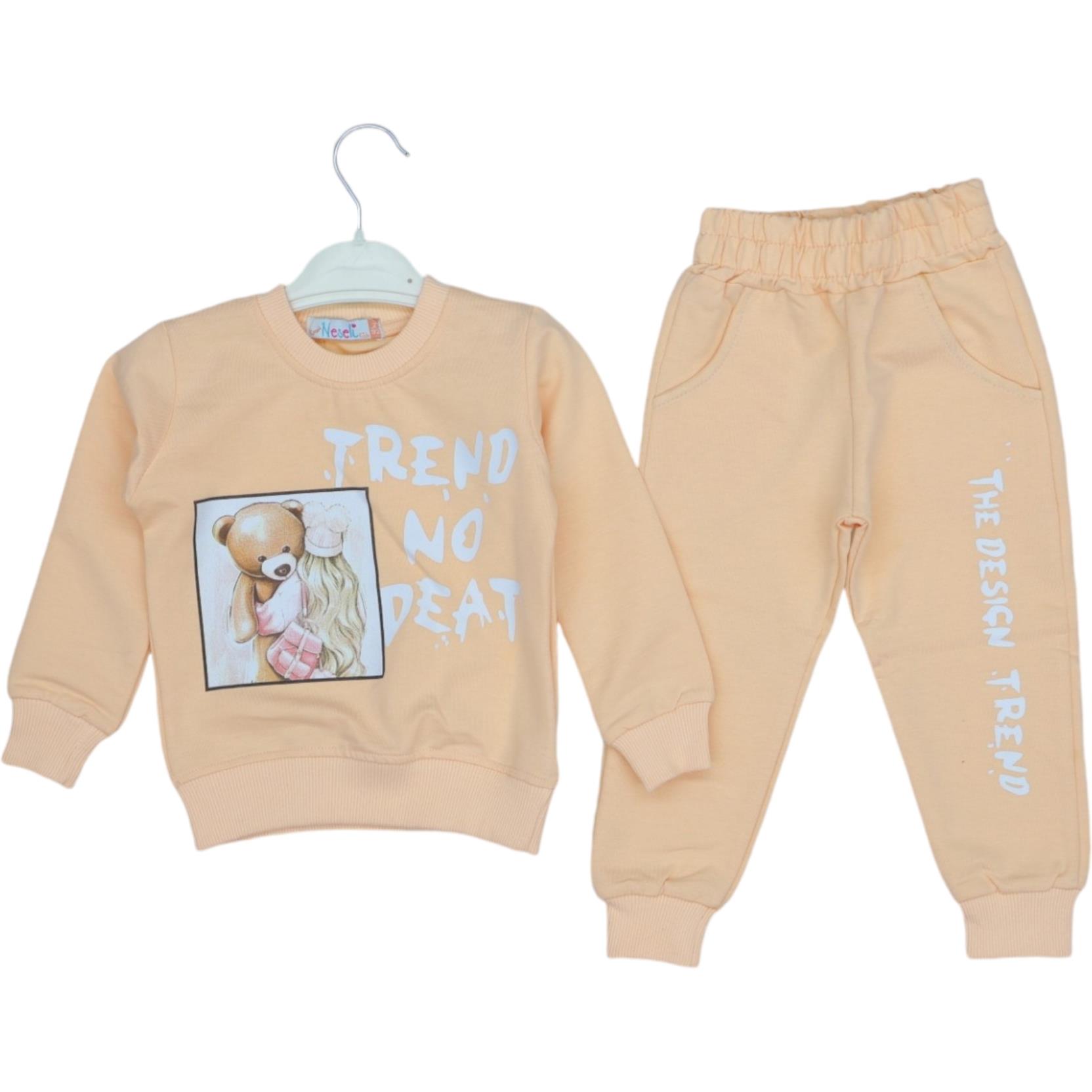 422 оптом детские демисезонные костюмы двойки  спортивные для девочек на 2-5 лет