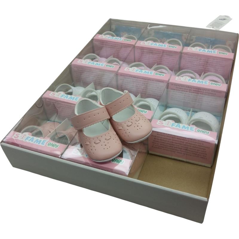 1004 toptan 12 li kutuda bebek ayakkabısı,bebek patik