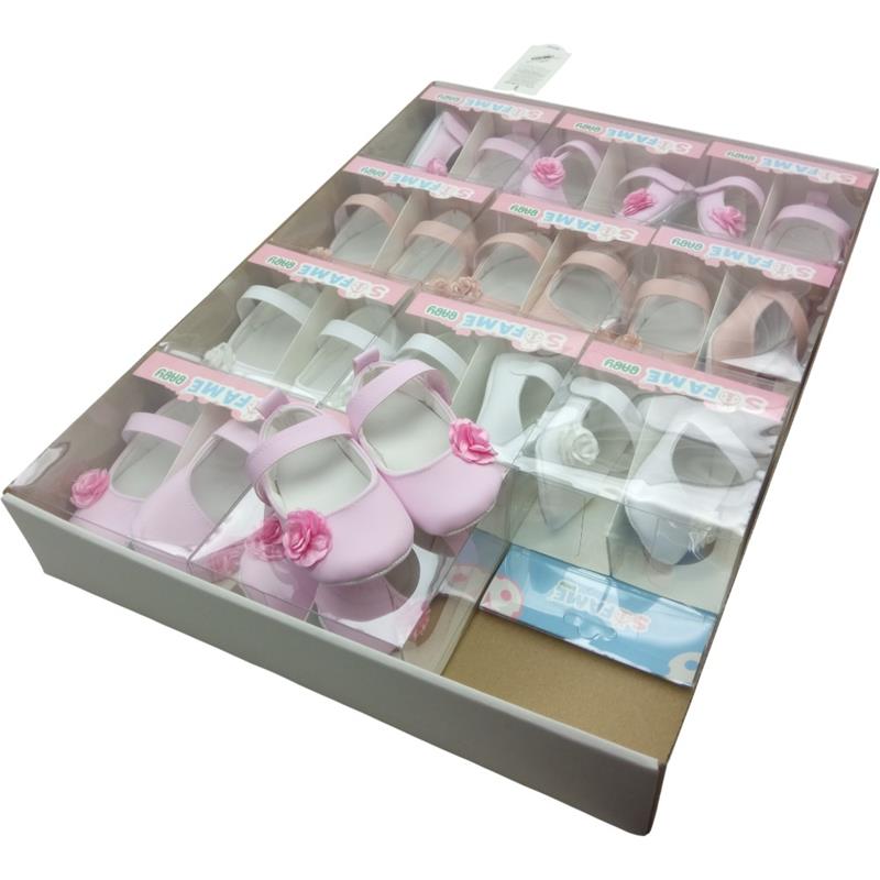 1002 toptan 12 li kutuda bebek ayakkabısı,bebek patik