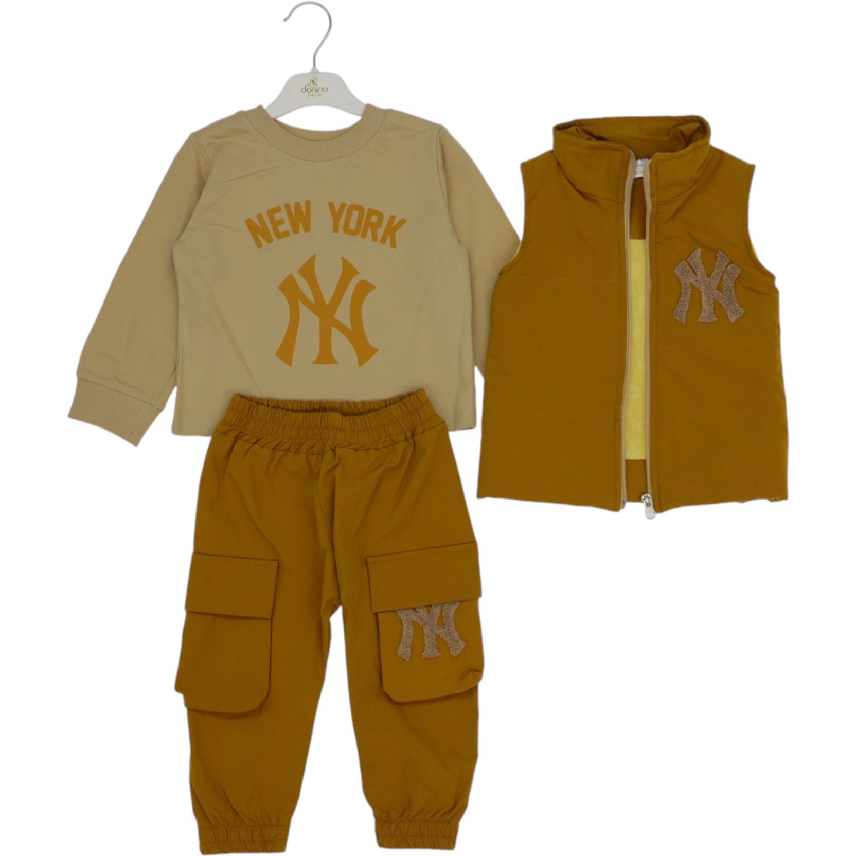 50517 оптом детские демисезонные костюмы тройки для младенцев 6/24 месяцев