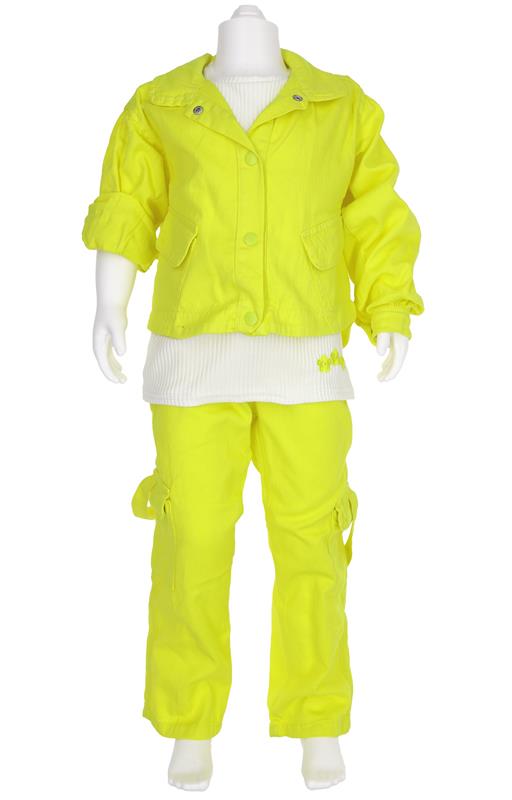 2195 mevsimlik kız çocuk giyim toptan 6/9 yaş keten kumaş