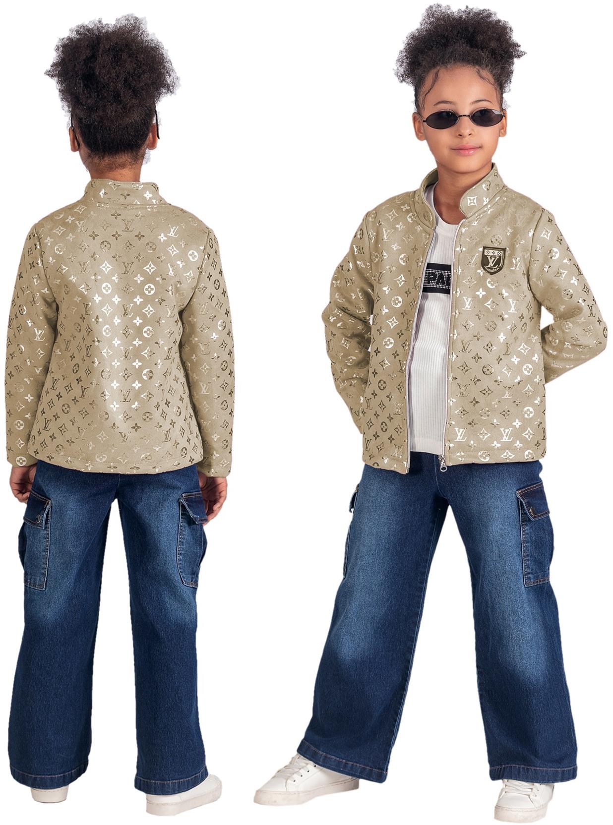 6061 Luxury girls dresses wholesale 3/6 age LV