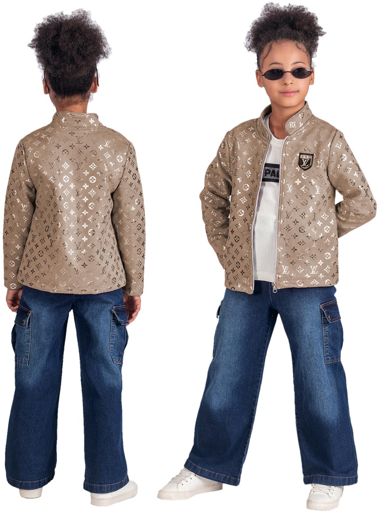 6061 Luxury girls dresses wholesale 3/6 age LV