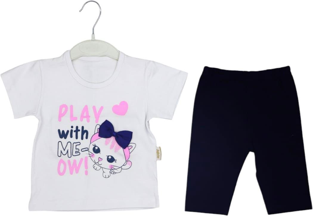 الجملة الأطفال الصيف قطعتين الدعاوى ، تي شيرت مع طماق للأطفال لمدة 9-12-18-24 أشهر