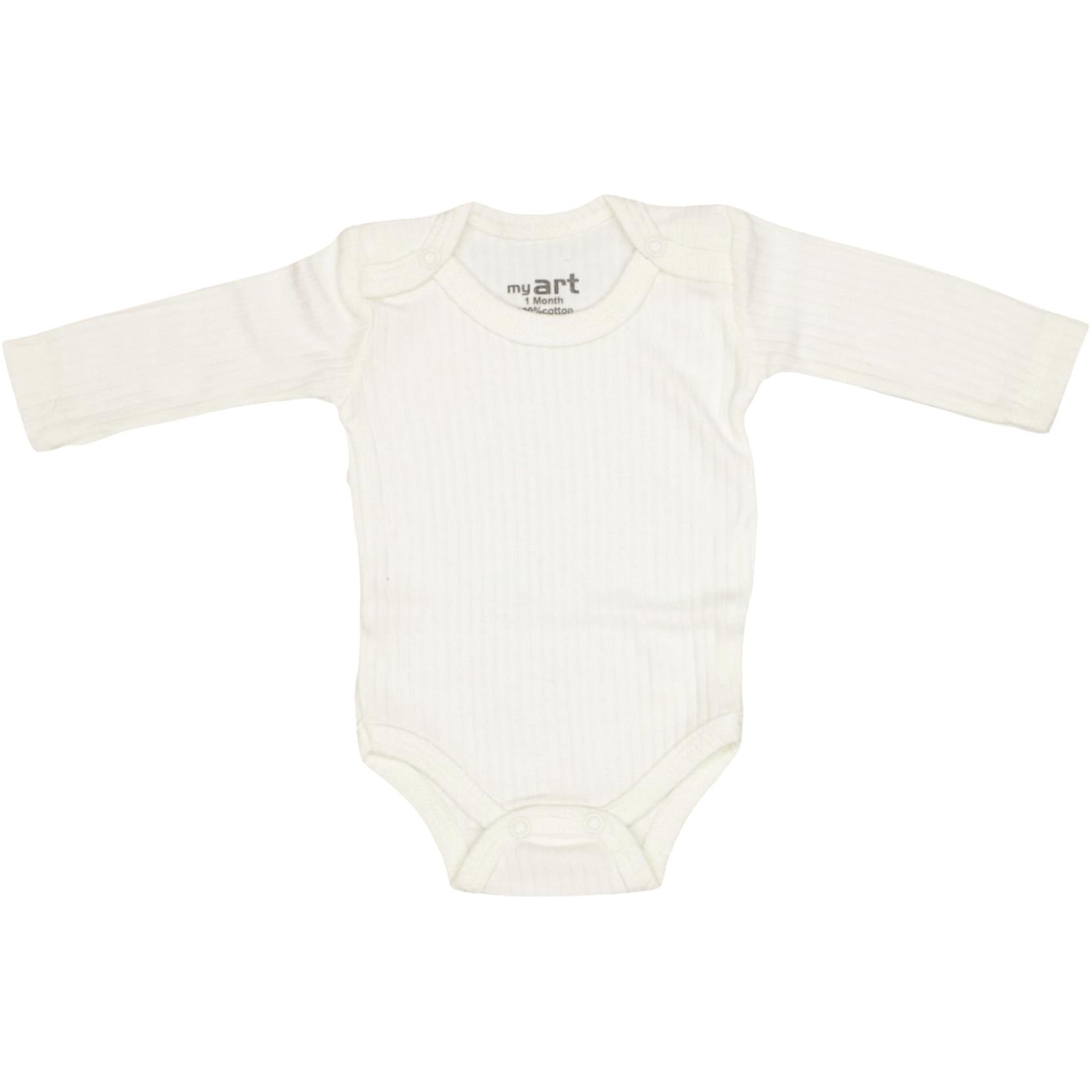 001 long sleeve baby bodysuit wholesale 1-3-6-9 months